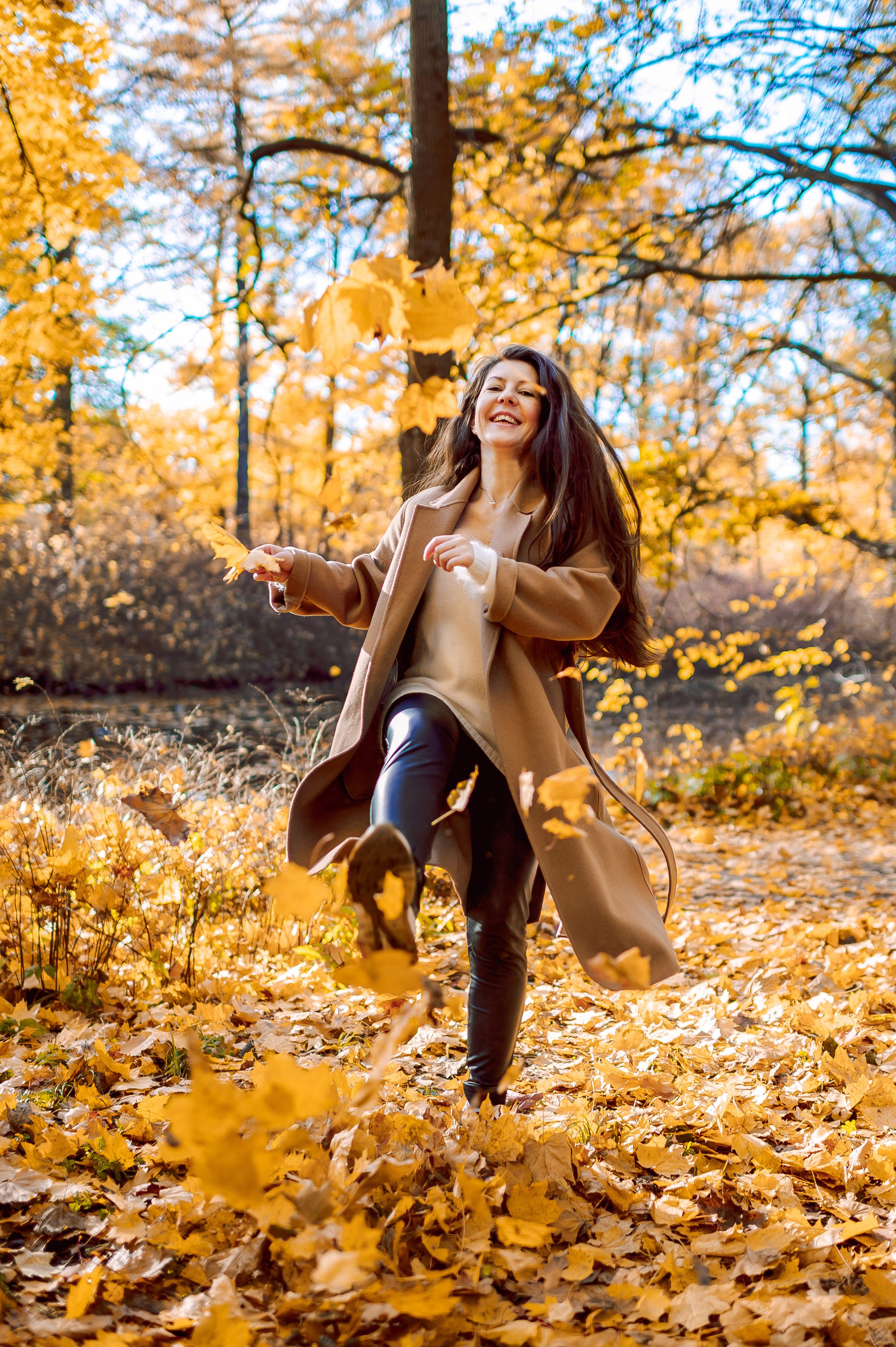 Осенняя семейная прогулка. Портретный, семейный и свадебный фотограф в Санкт-Петербурге и в Пушкине Ширяев Денис