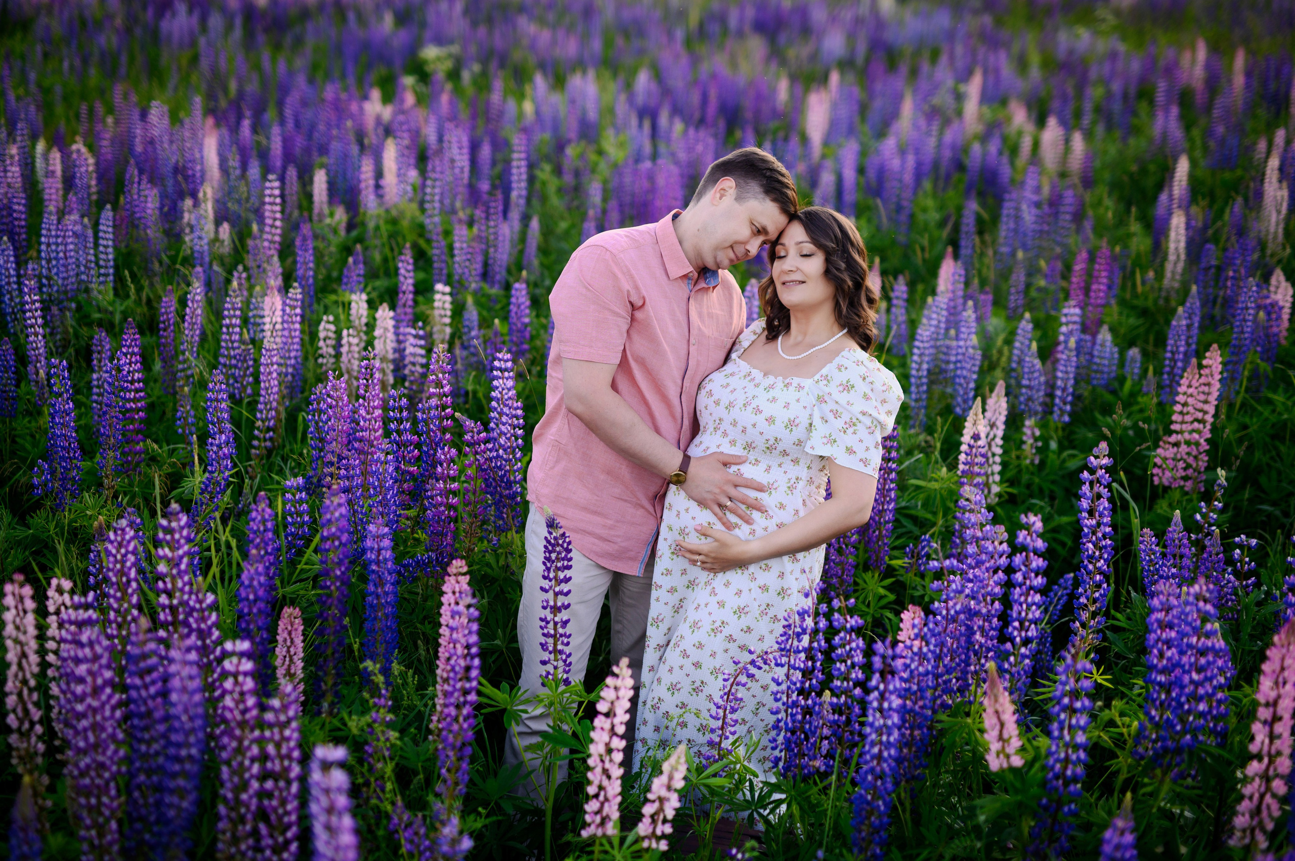 Люпиновое счастье. Портретный, семейный и свадебный фотограф в Санкт-Петербурге и в Пушкине Ширяев Денис