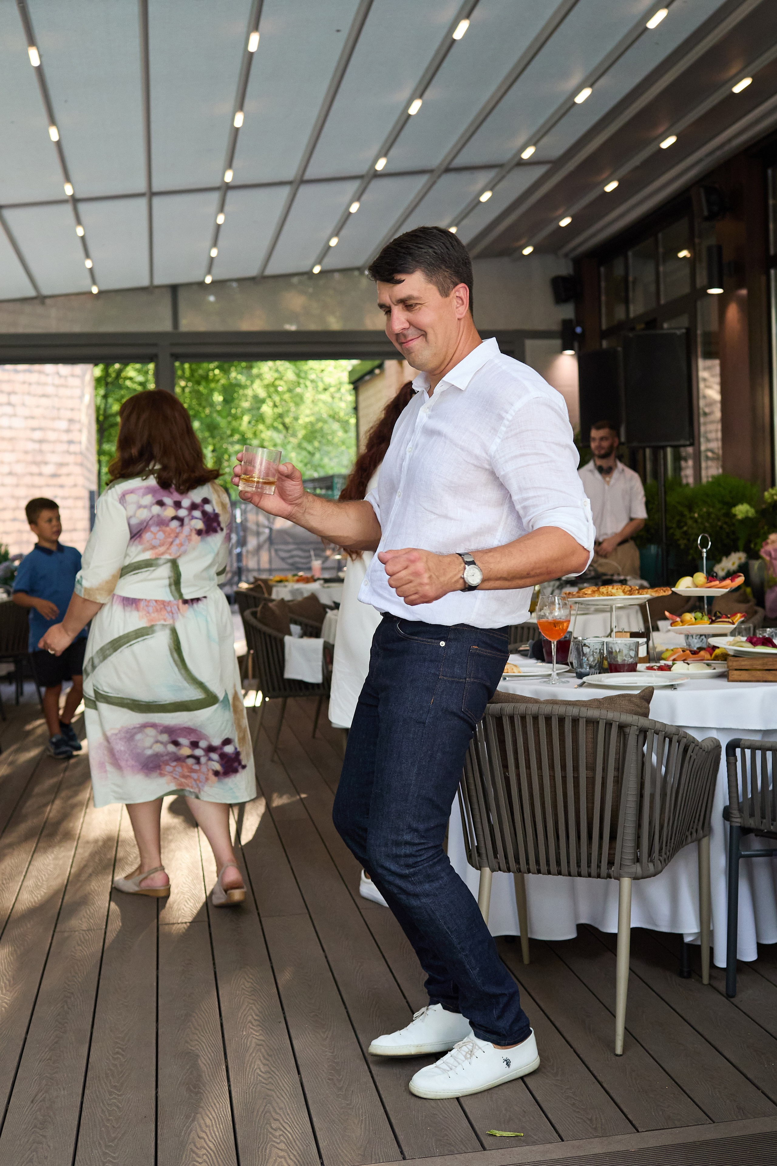 День Рождения 45 лет в ресторане «Ривьера». Александр Осин — корпоративный и семейный фотограф в Москве