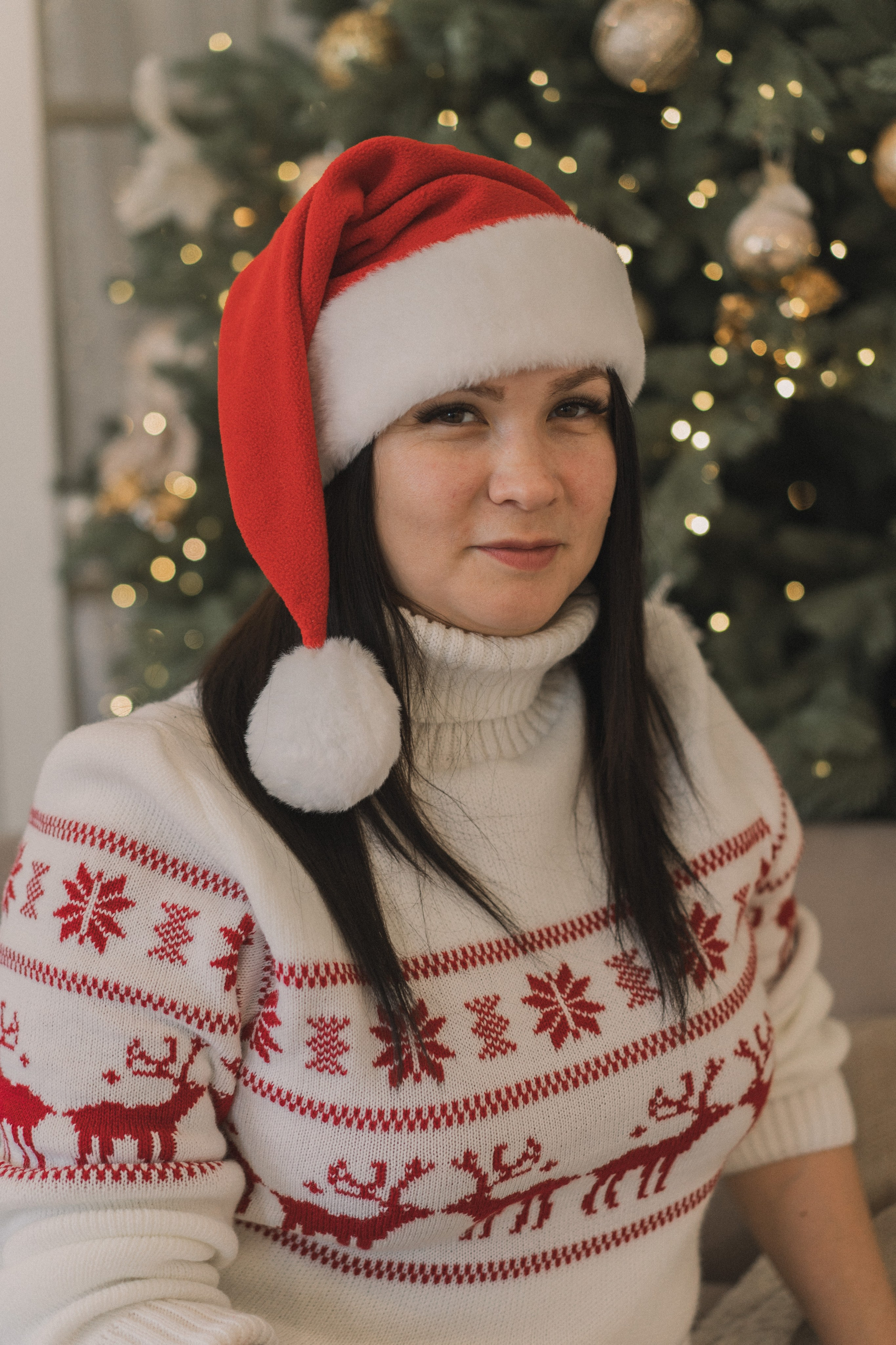 Новогодняя фотосессия мамы и трех детей в студии ВиллаНина. Семейный фотограф Екатеринбург Татьяна Девятых