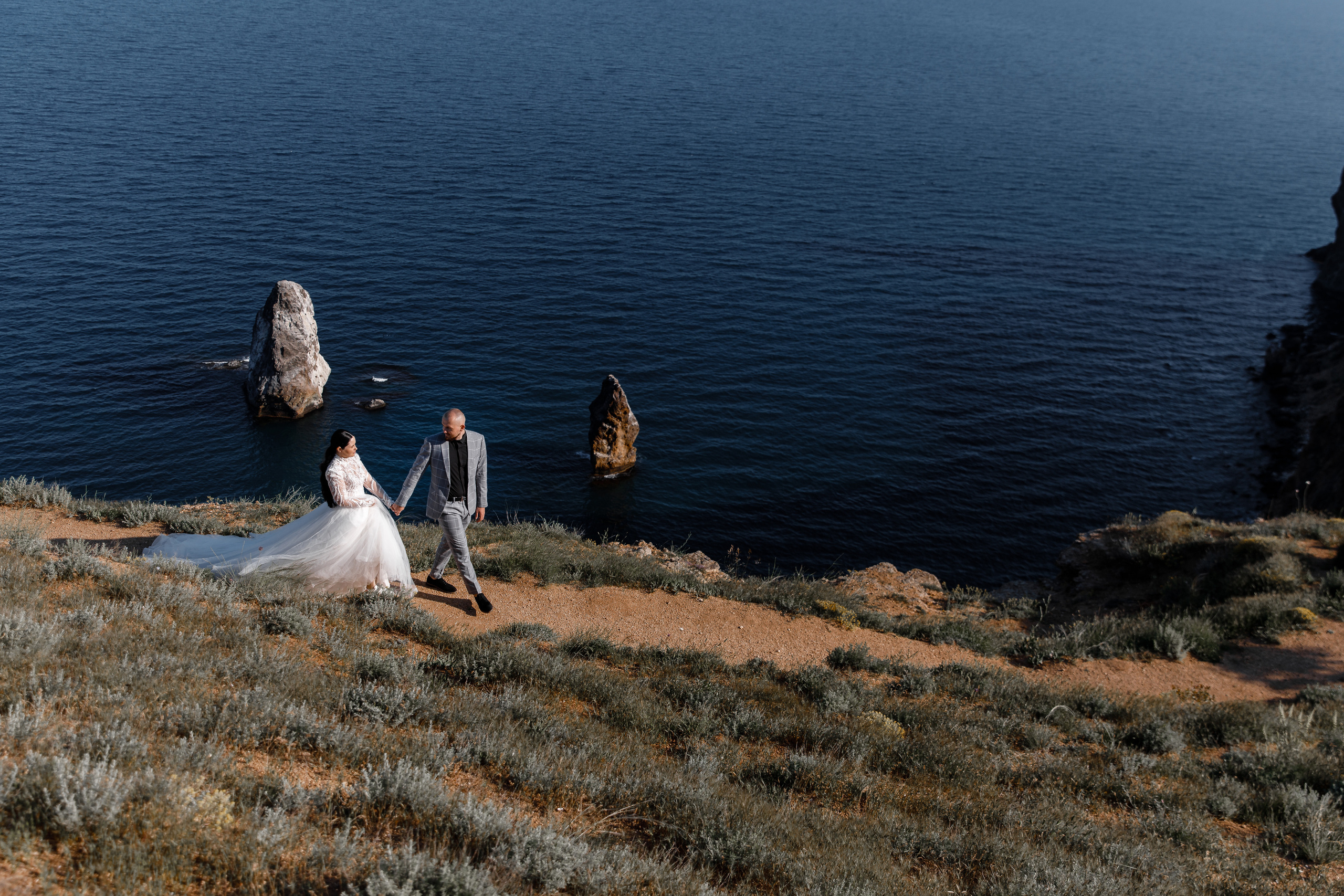 Атмосфера Южного берега Крыма. Анонс свадьбы Светланы и Евгения. Свадебный фотограф в Крыму и Севастополе Ольга Баскакова