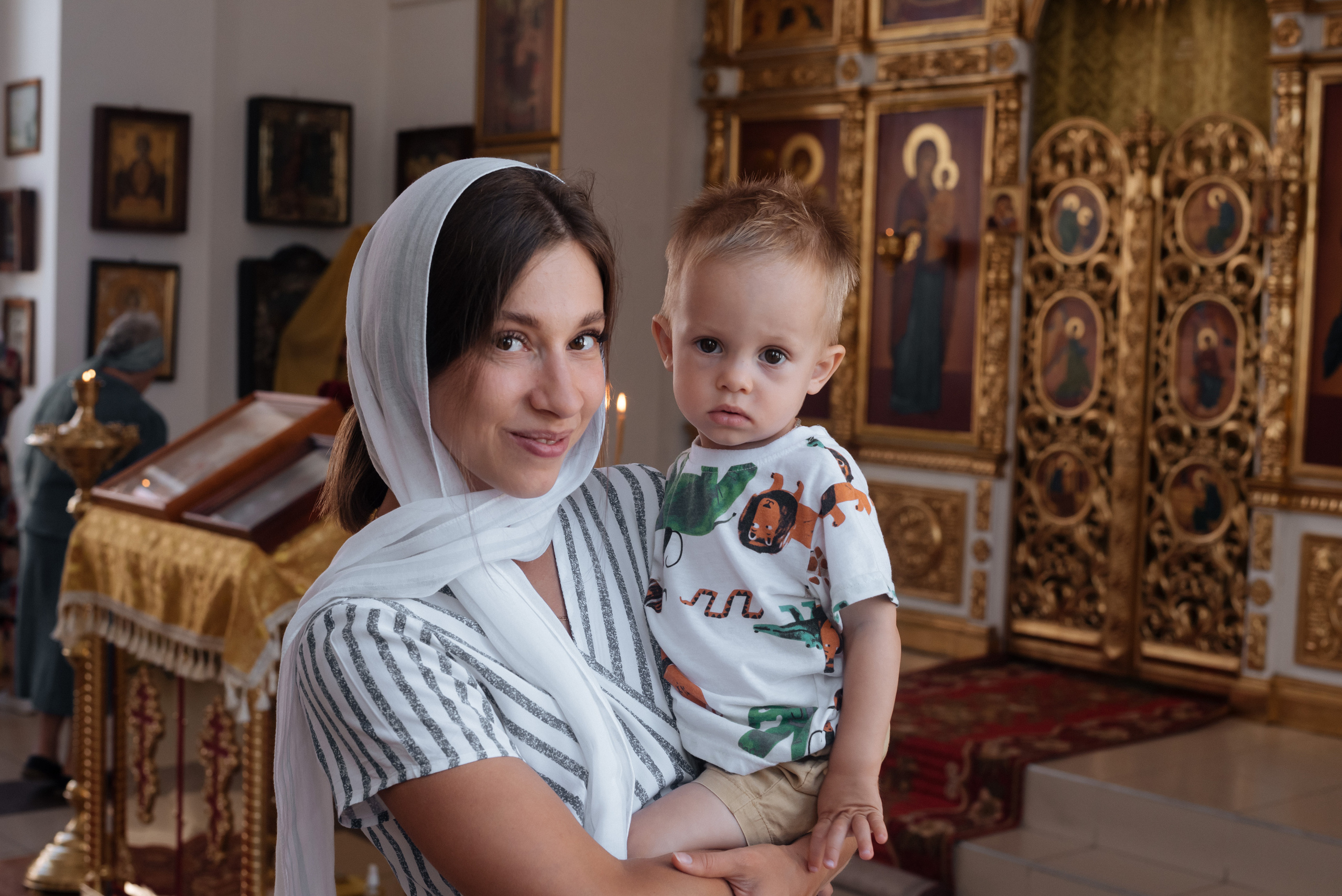 Крещение Александра. Детский и семейный фотограф выпускной альбом Приморско-Ахтарск