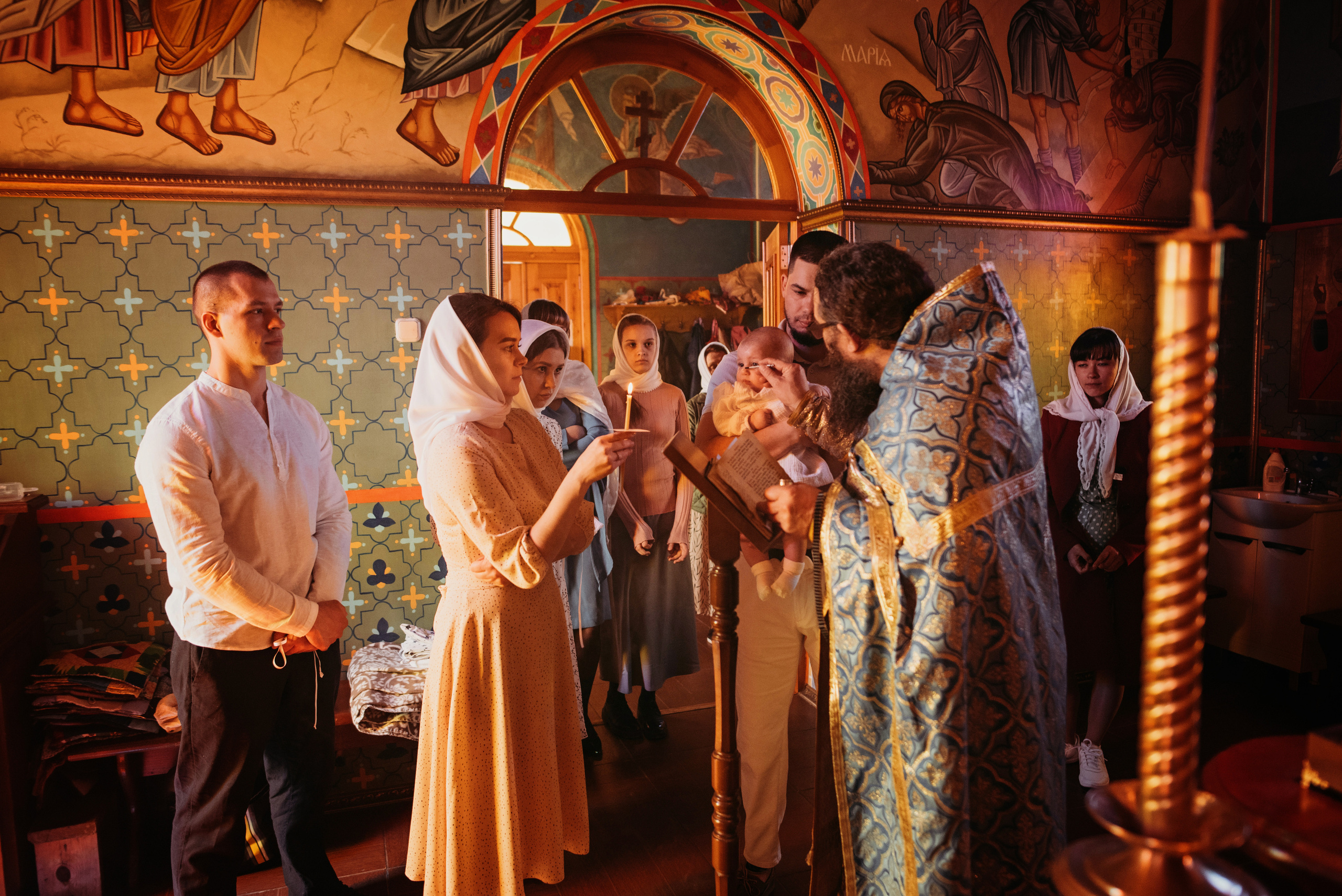 Крещение Арины. Детский и семейный фотограф выпускной альбом Приморско-Ахтарск