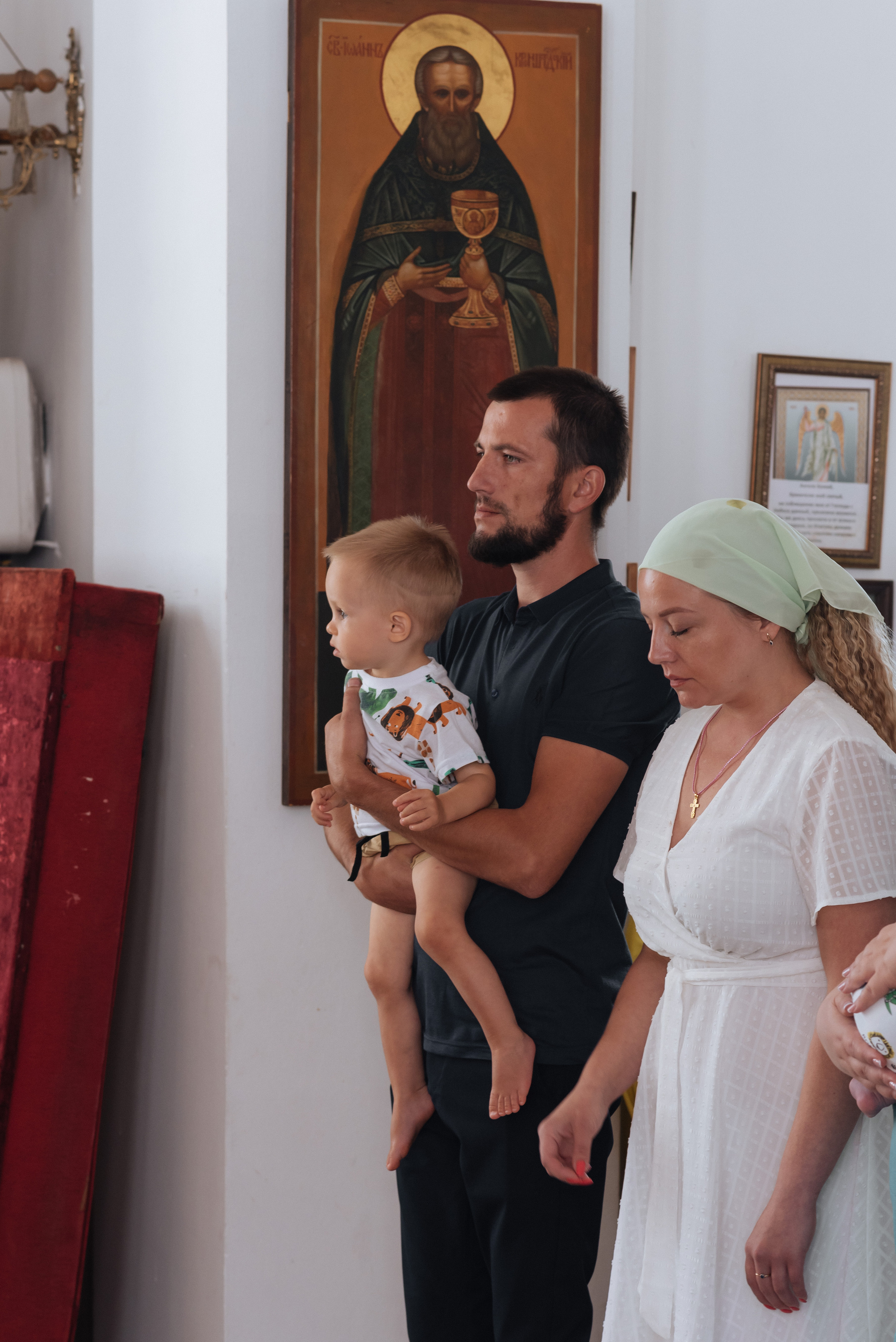 Крещение Александра. Детский и семейный фотограф выпускной альбом Приморско-Ахтарск