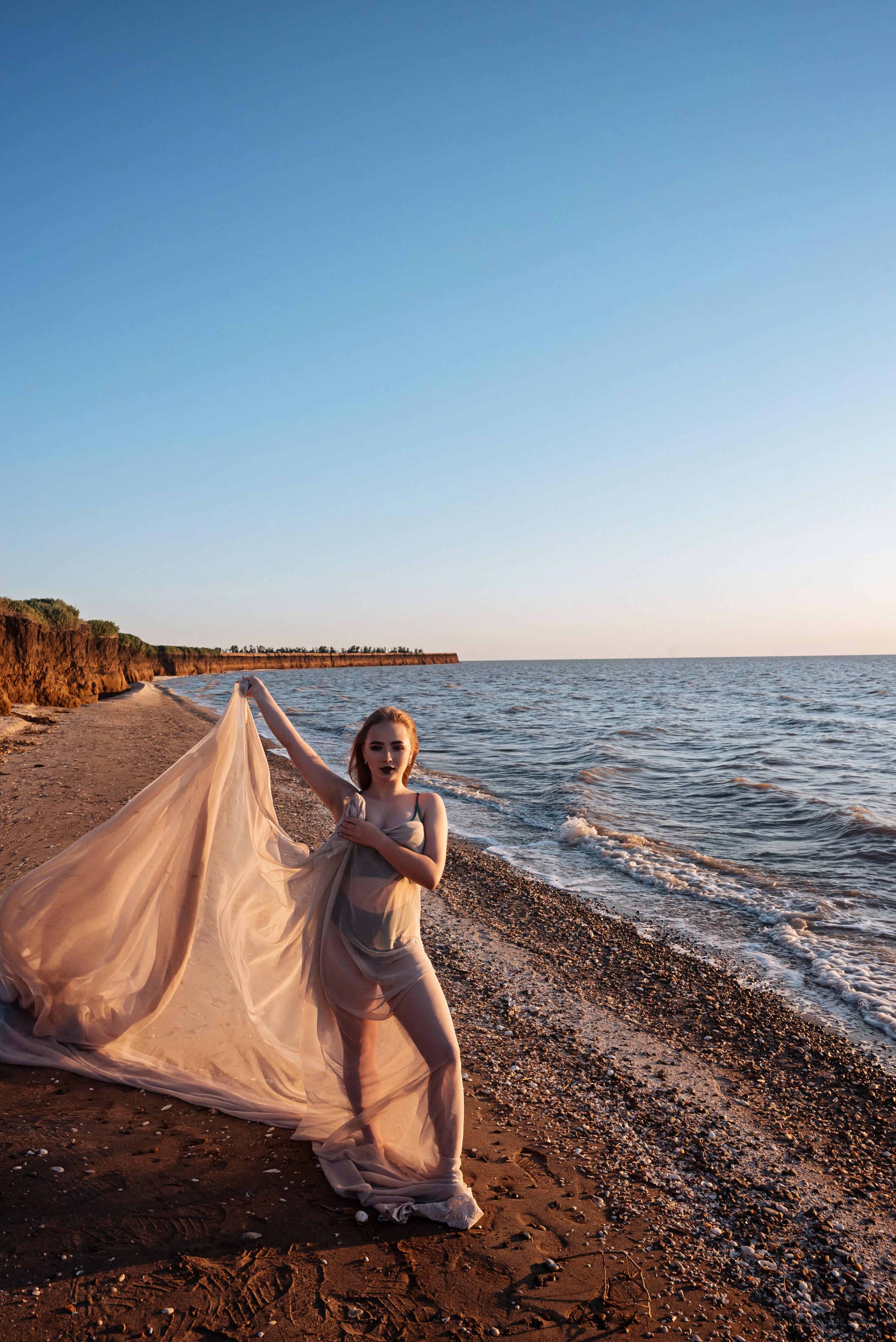Жаркий закат. Детский и семейный фотограф выпускной альбом Приморско-Ахтарск