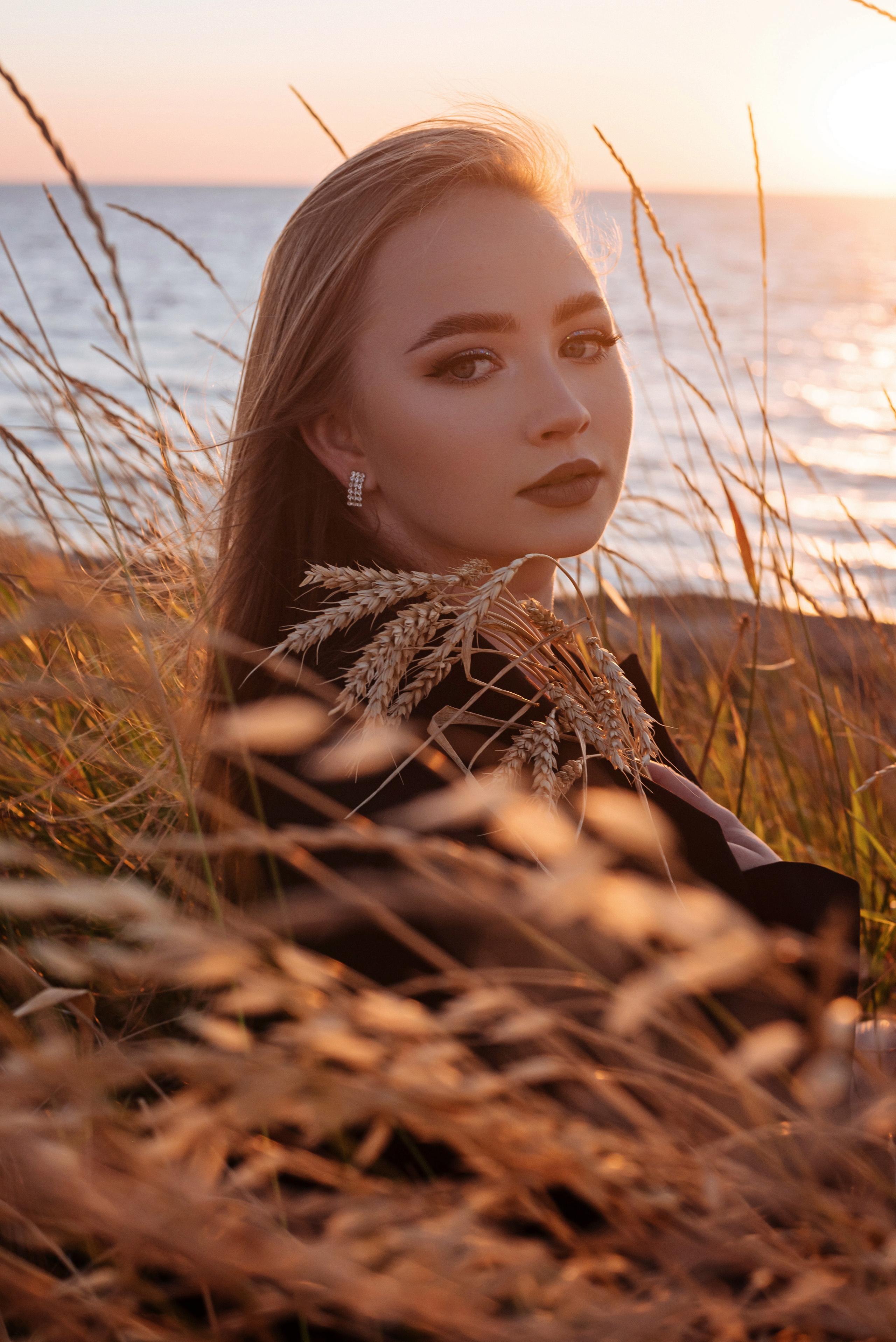 Жаркий закат. Детский и семейный фотограф выпускной альбом Приморско-Ахтарск