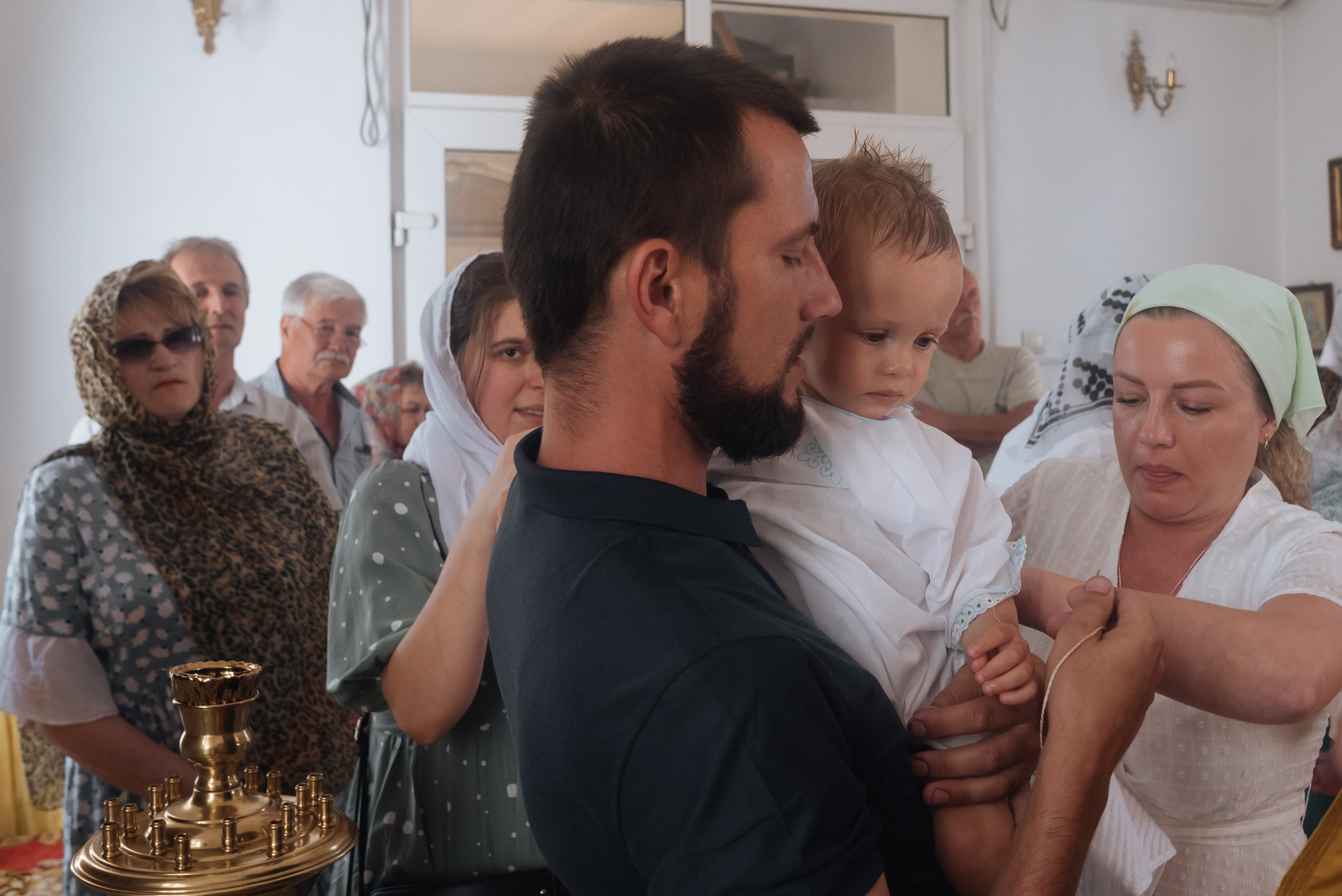 Крещение Александра. Детский и семейный фотограф выпускной альбом Приморско-Ахтарск