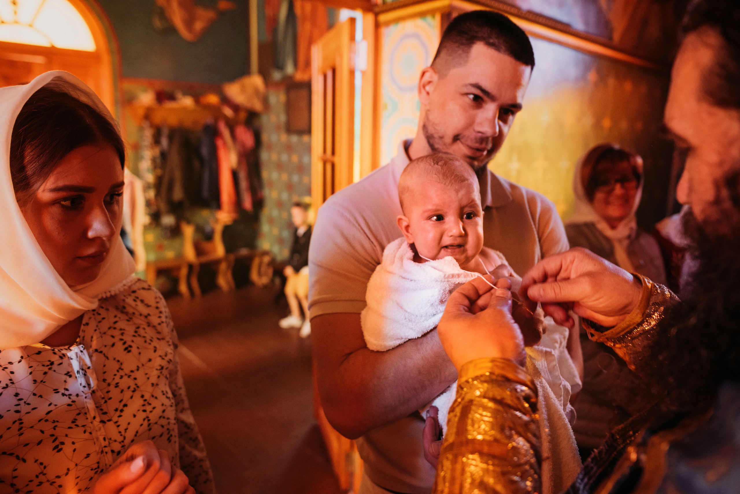 Крещение Арины. Детский и семейный фотограф выпускной альбом Приморско-Ахтарск