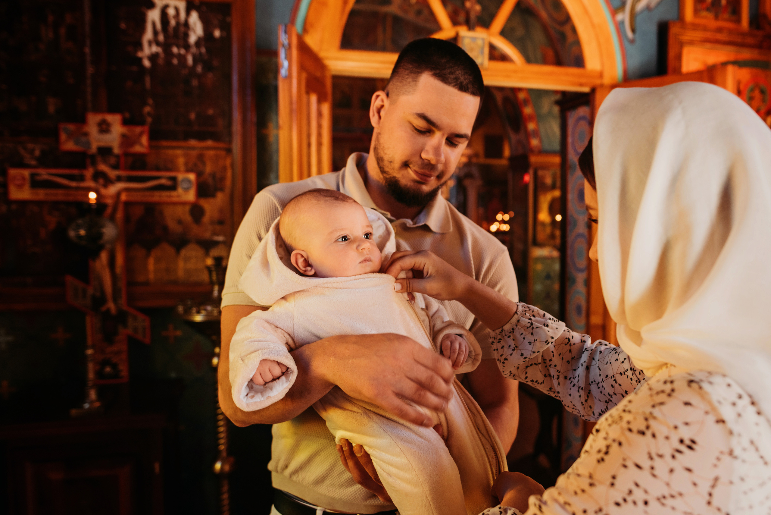 Крещение Арины. Детский и семейный фотограф выпускной альбом Приморско-Ахтарск