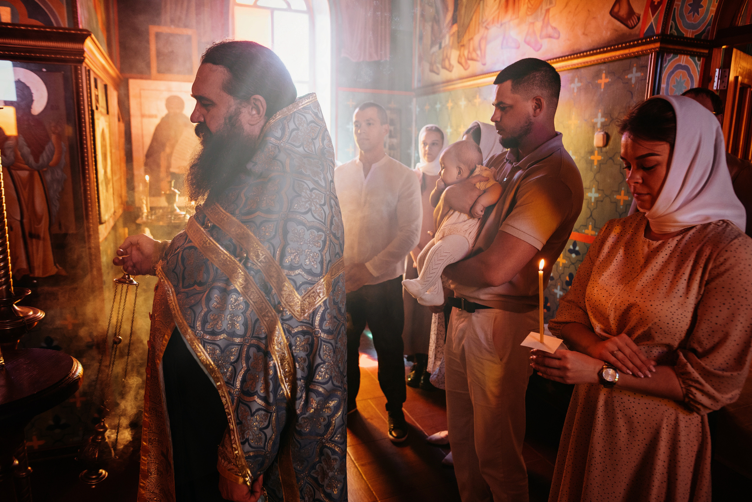 Крещение Арины. Детский и семейный фотограф выпускной альбом Приморско-Ахтарск