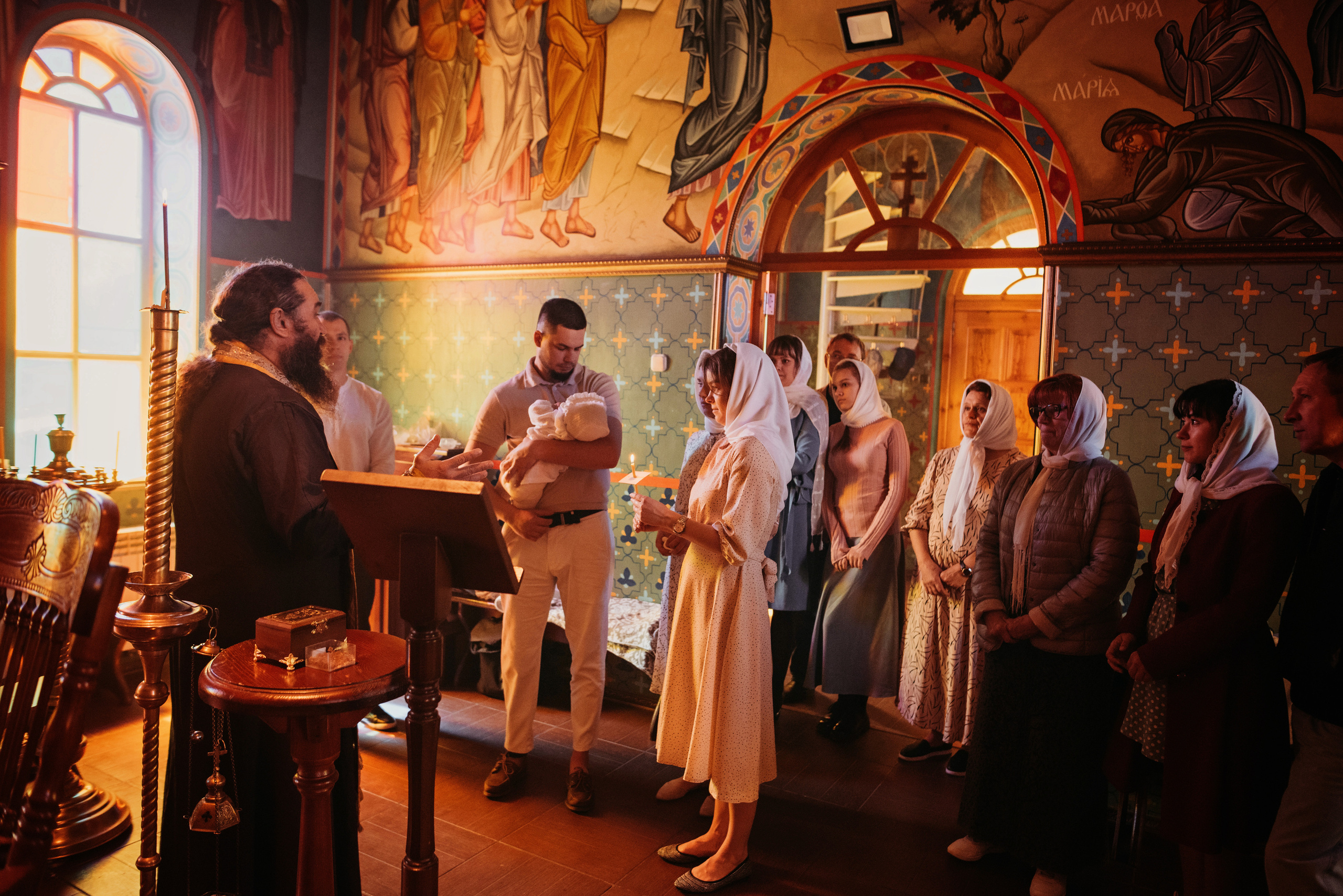Крещение Арины. Детский и семейный фотограф выпускной альбом Приморско-Ахтарск