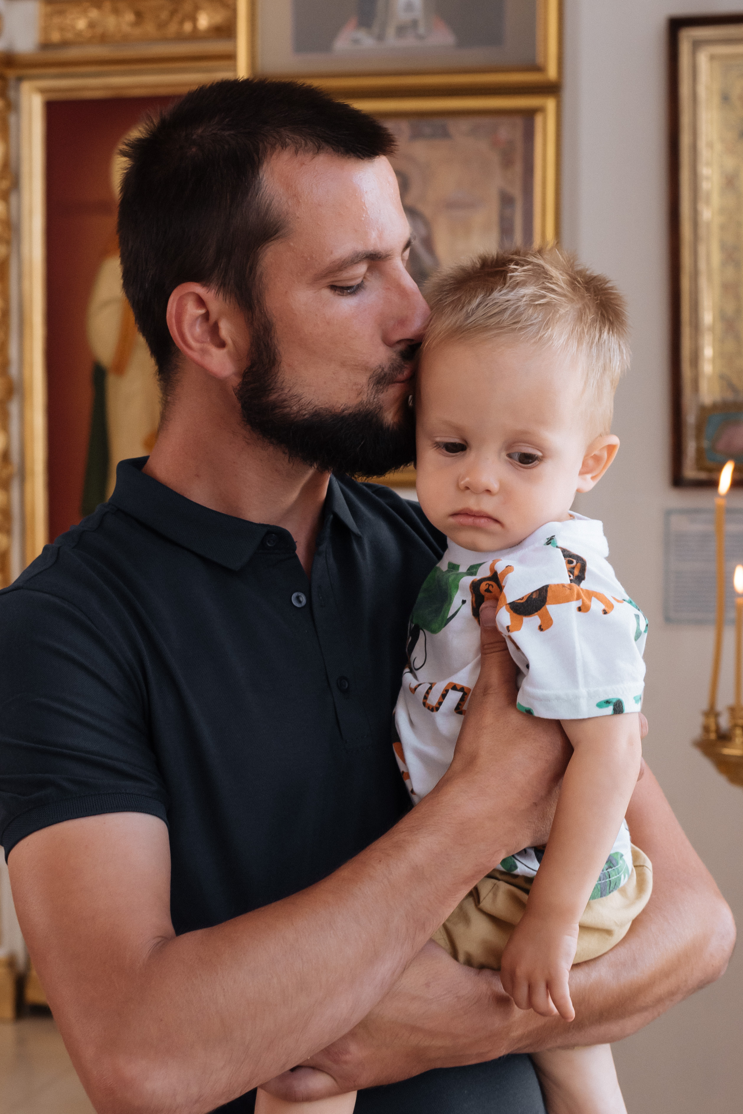 Крещение Александра. Детский и семейный фотограф выпускной альбом Приморско-Ахтарск