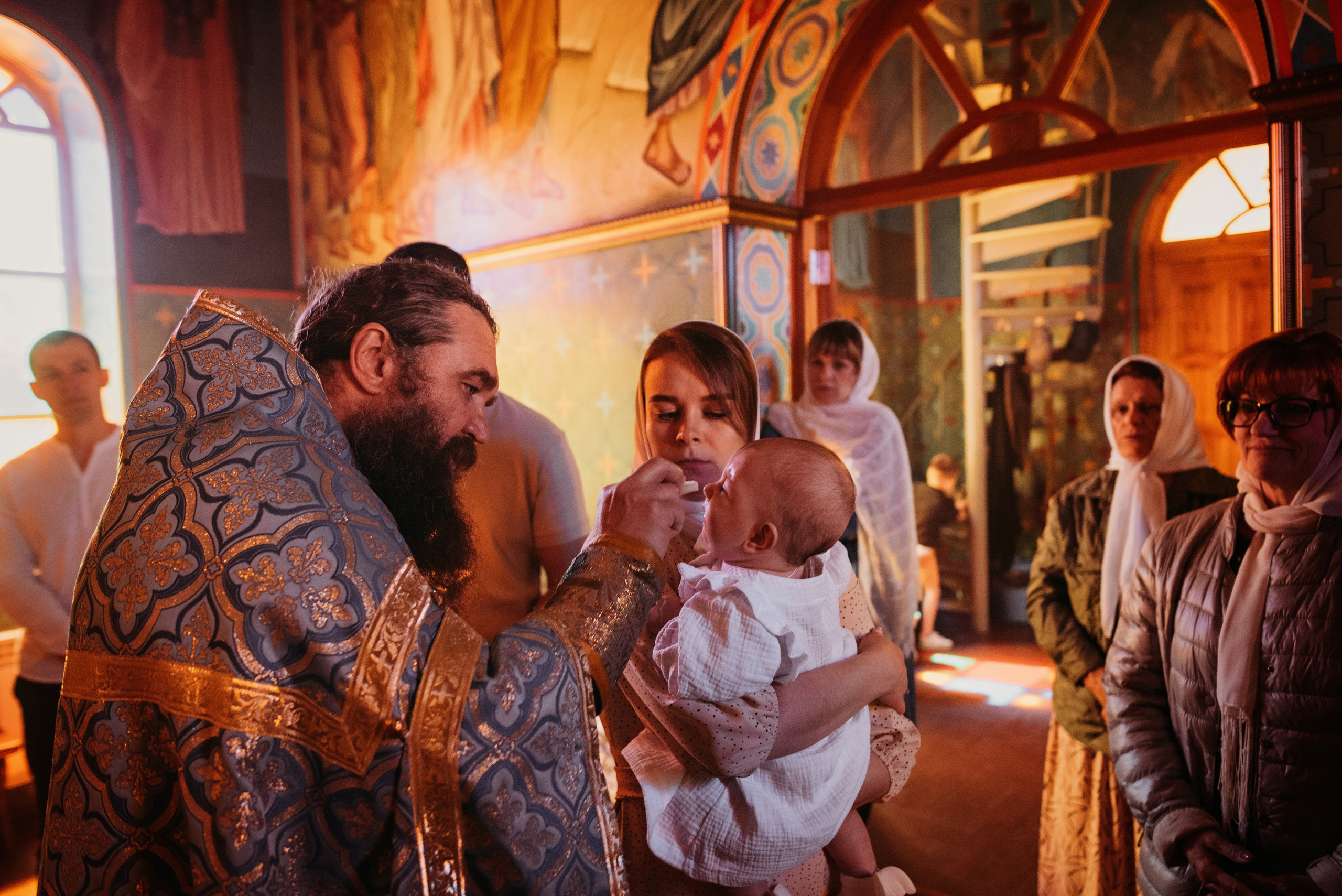 Крещение Арины. Детский и семейный фотограф выпускной альбом Приморско-Ахтарск