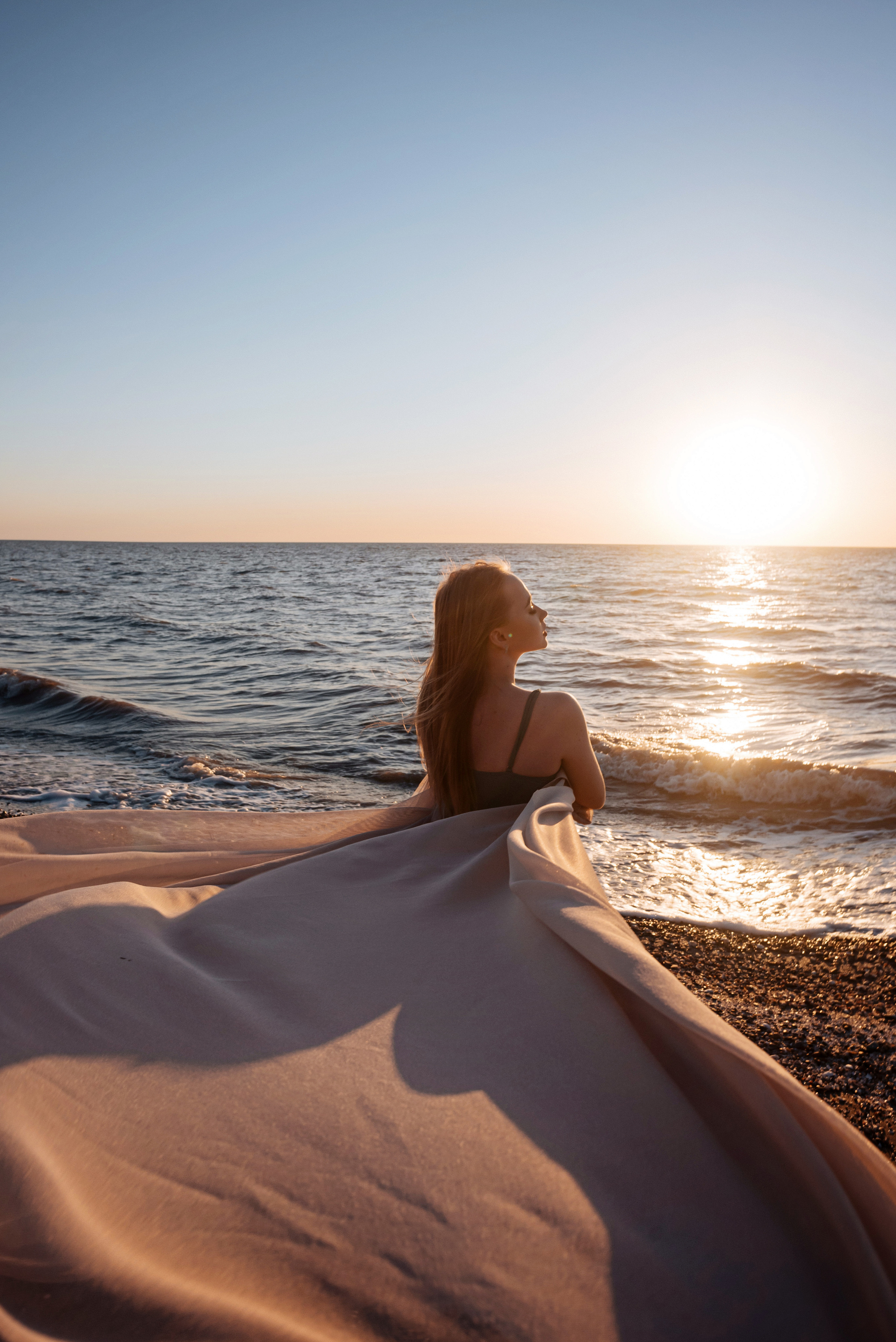 Жаркий закат. Детский и семейный фотограф выпускной альбом Приморско-Ахтарск