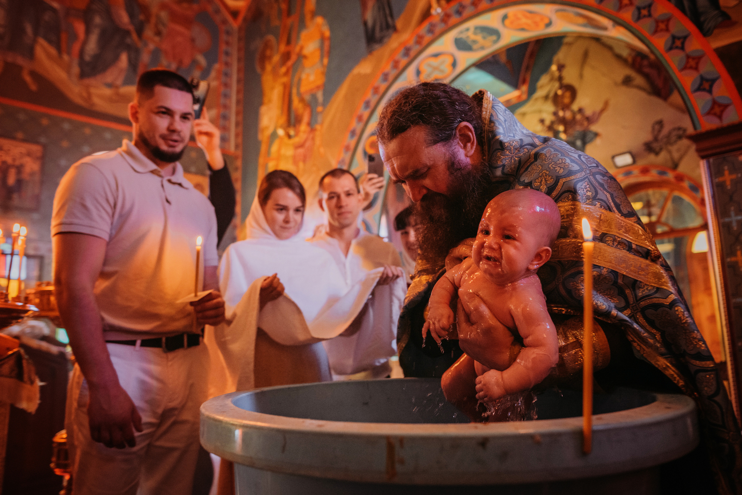 Крещение Арины. Детский и семейный фотограф выпускной альбом Приморско-Ахтарск