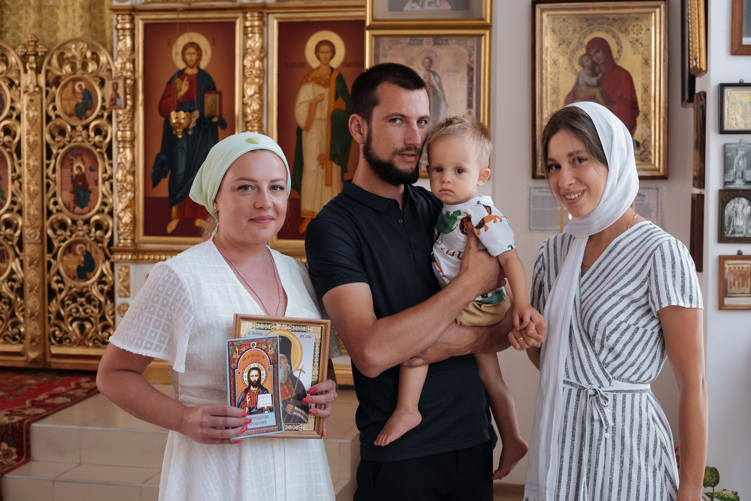 Крещение Александра. Детский и семейный фотограф выпускной альбом Приморско-Ахтарск