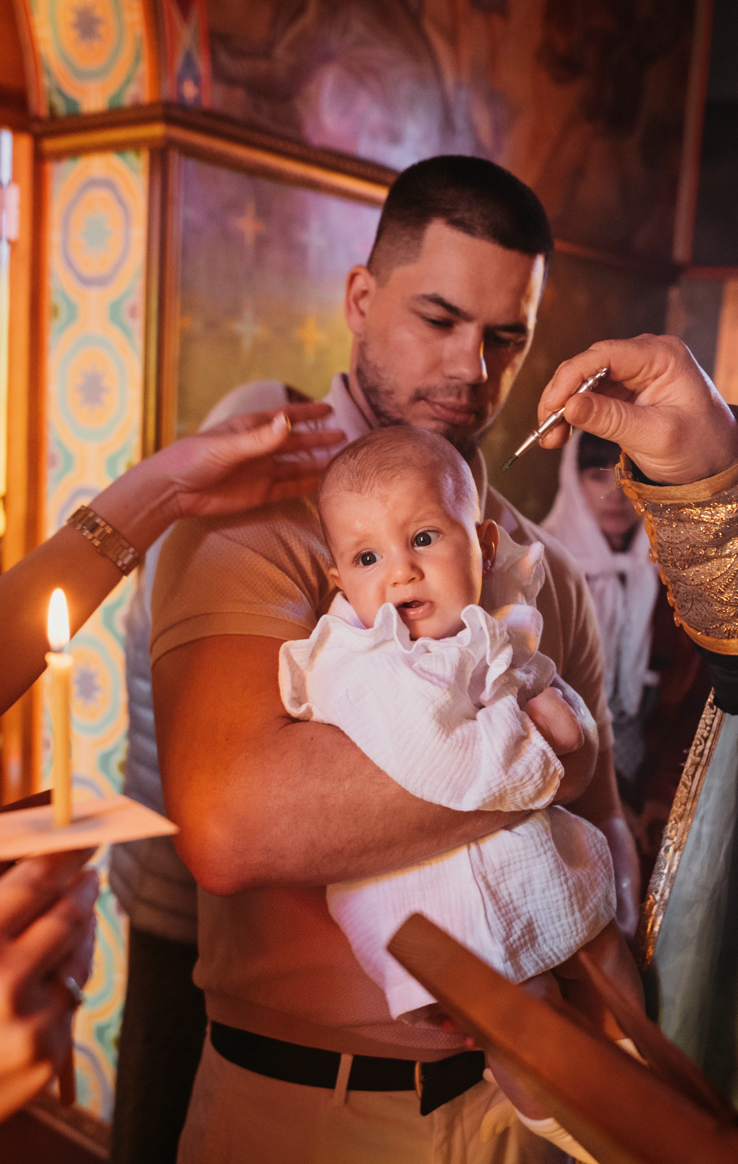 Крещение Арины. Детский и семейный фотограф выпускной альбом Приморско-Ахтарск