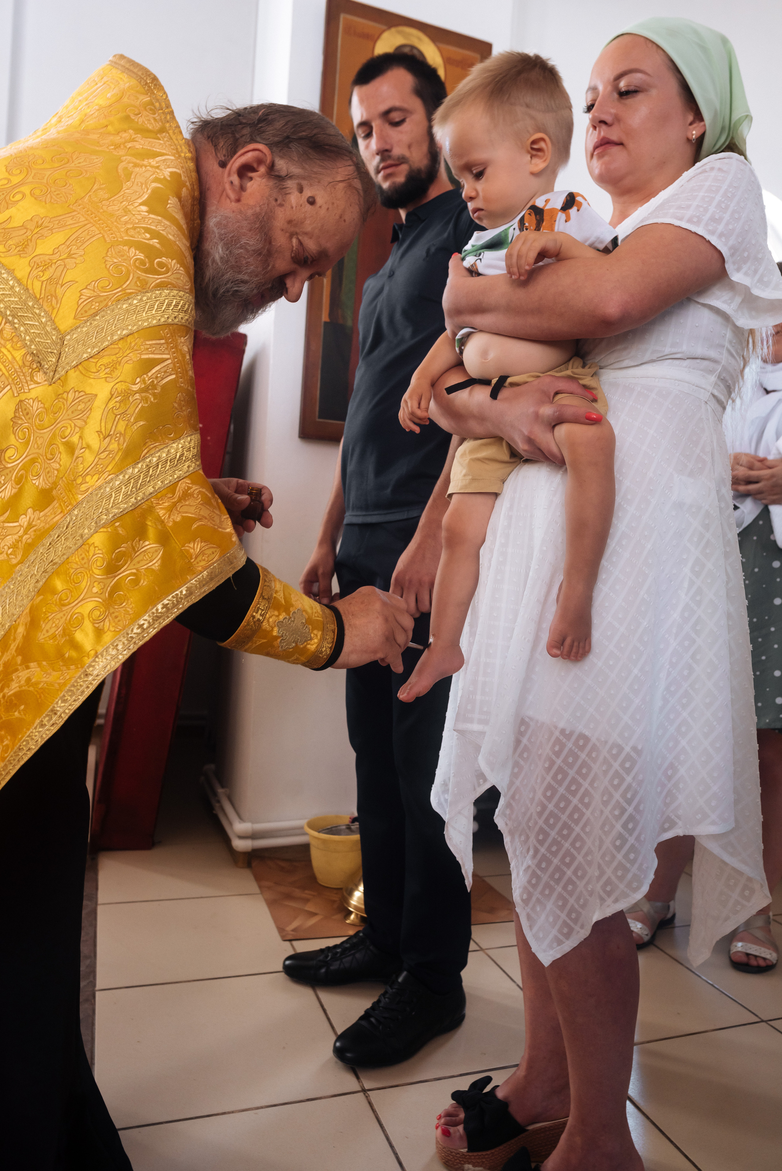 Крещение Александра. Детский и семейный фотограф выпускной альбом Приморско-Ахтарск