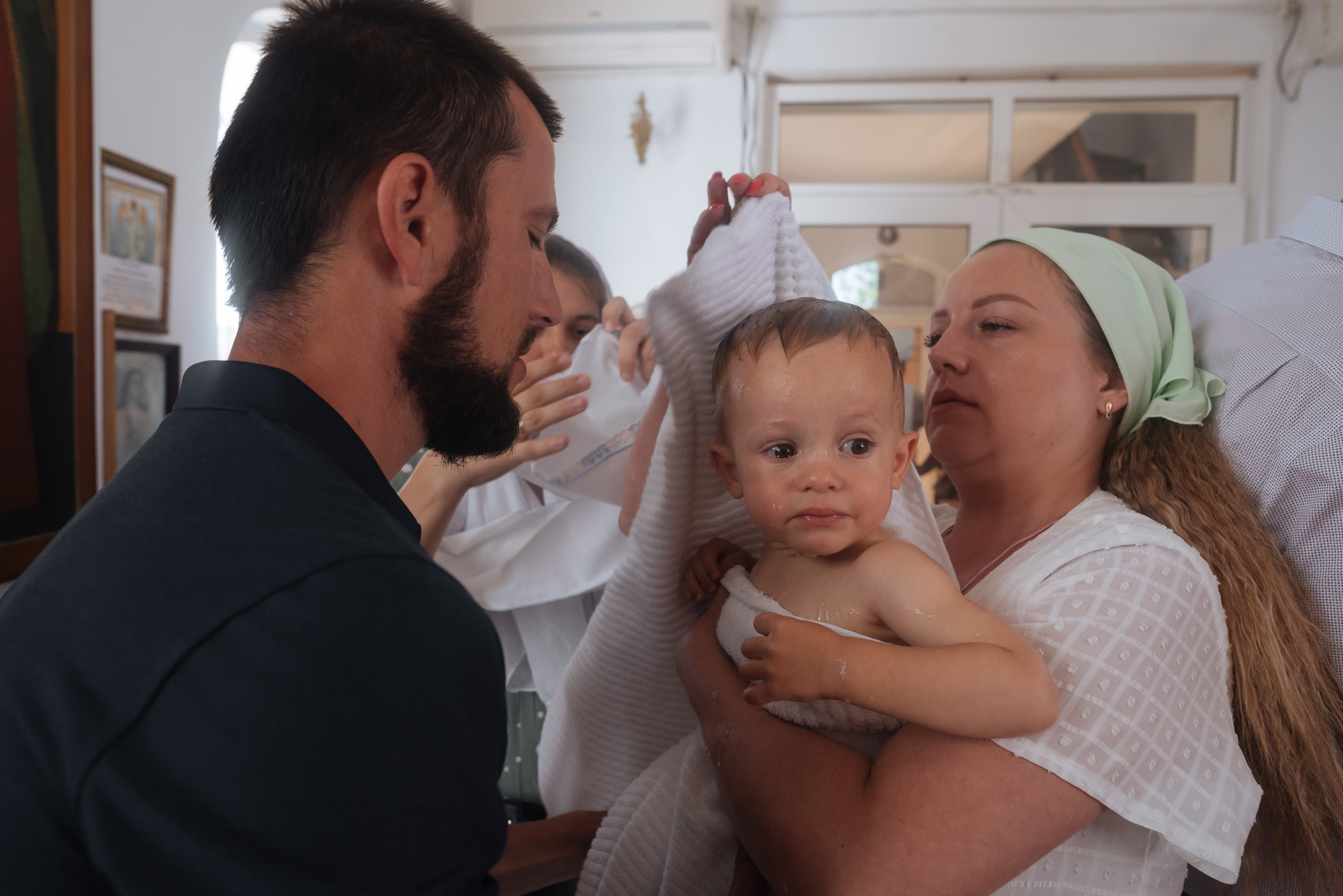 Крещение Александра. Детский и семейный фотограф выпускной альбом Приморско-Ахтарск