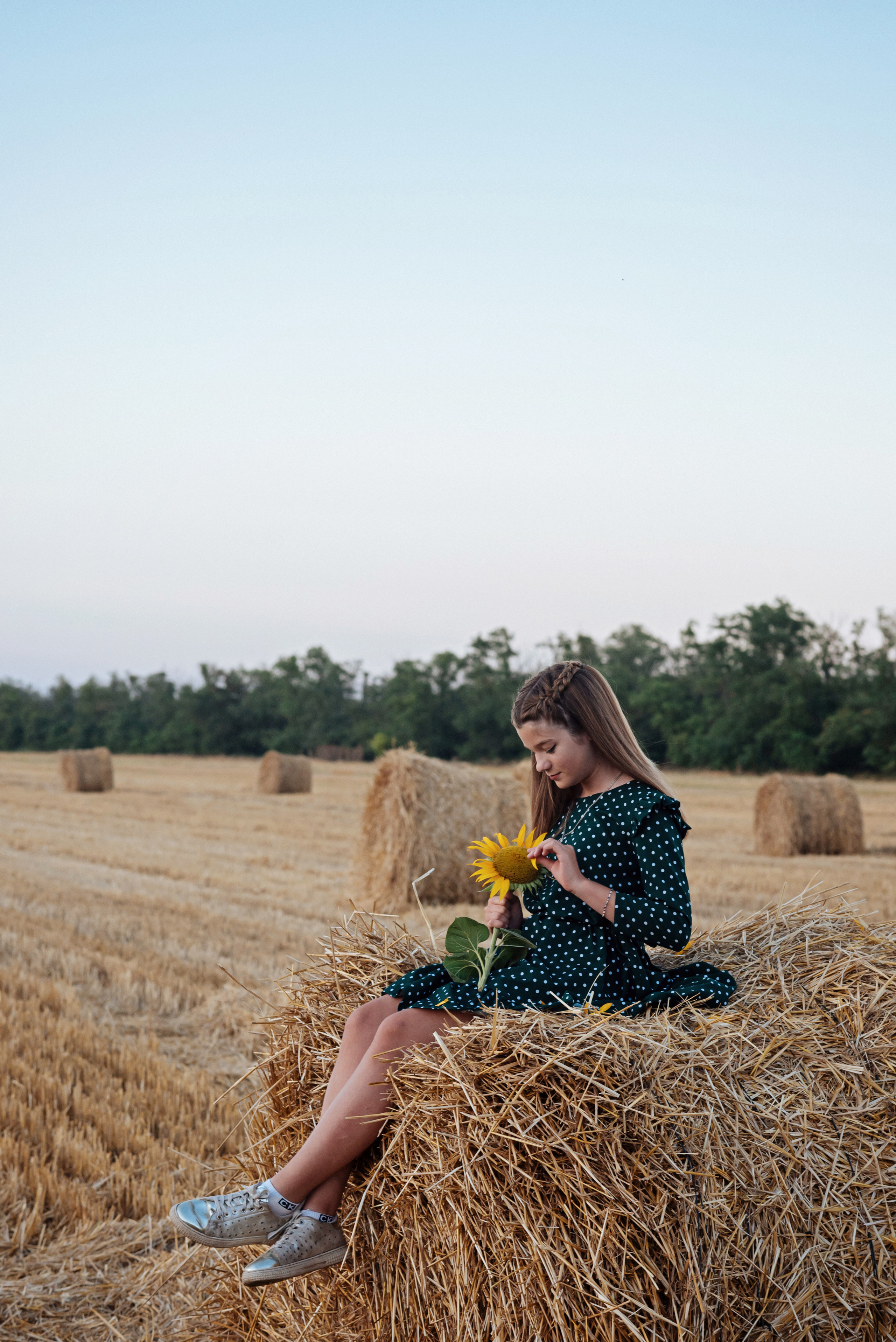 Яркие подсолнухи. Детский и семейный фотограф выпускной альбом Приморско-Ахтарск