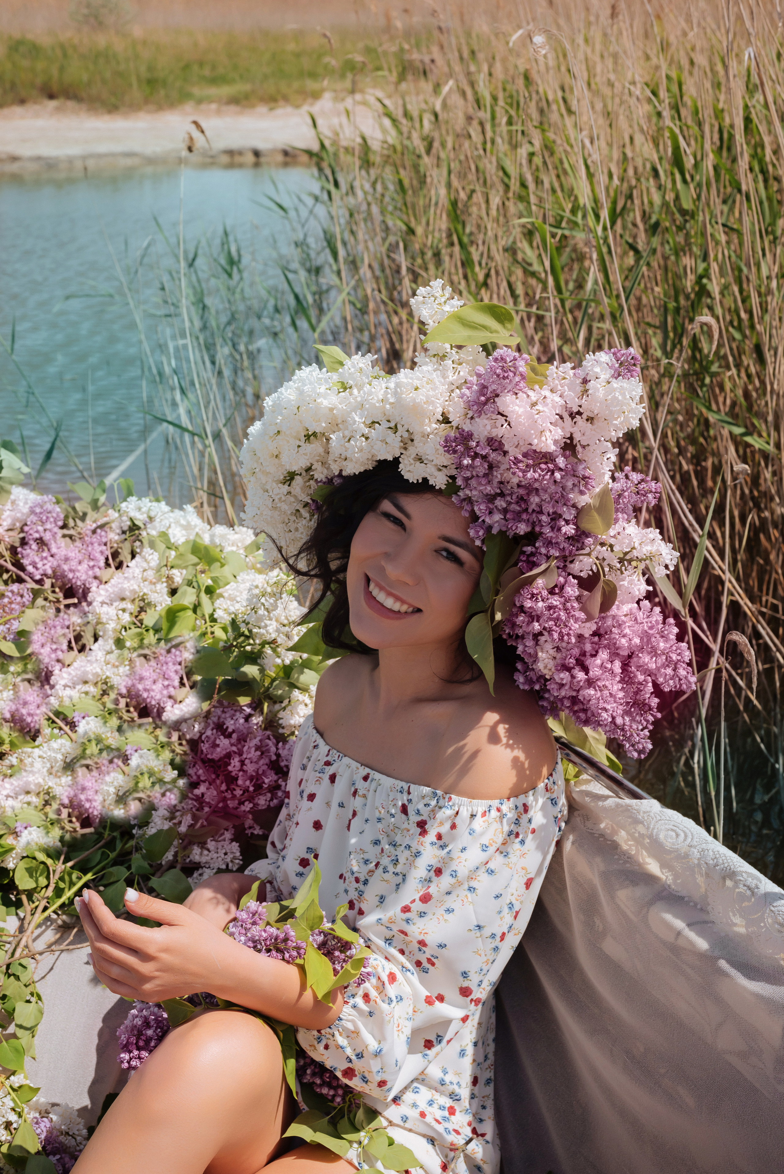 Поездка на соленые озера. Детский и семейный фотограф выпускной альбом Приморско-Ахтарск