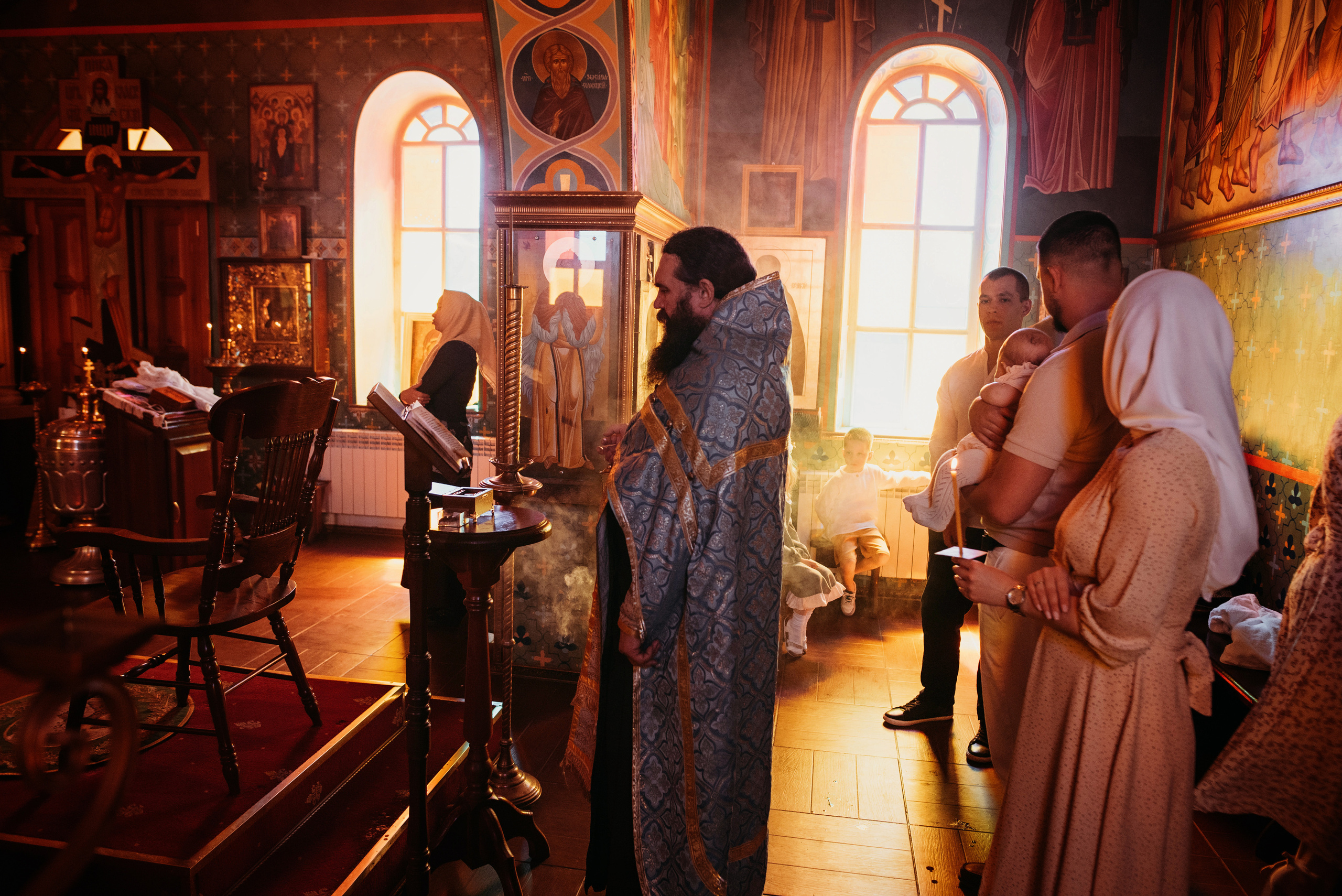 Крещение Арины. Детский и семейный фотограф выпускной альбом Приморско-Ахтарск