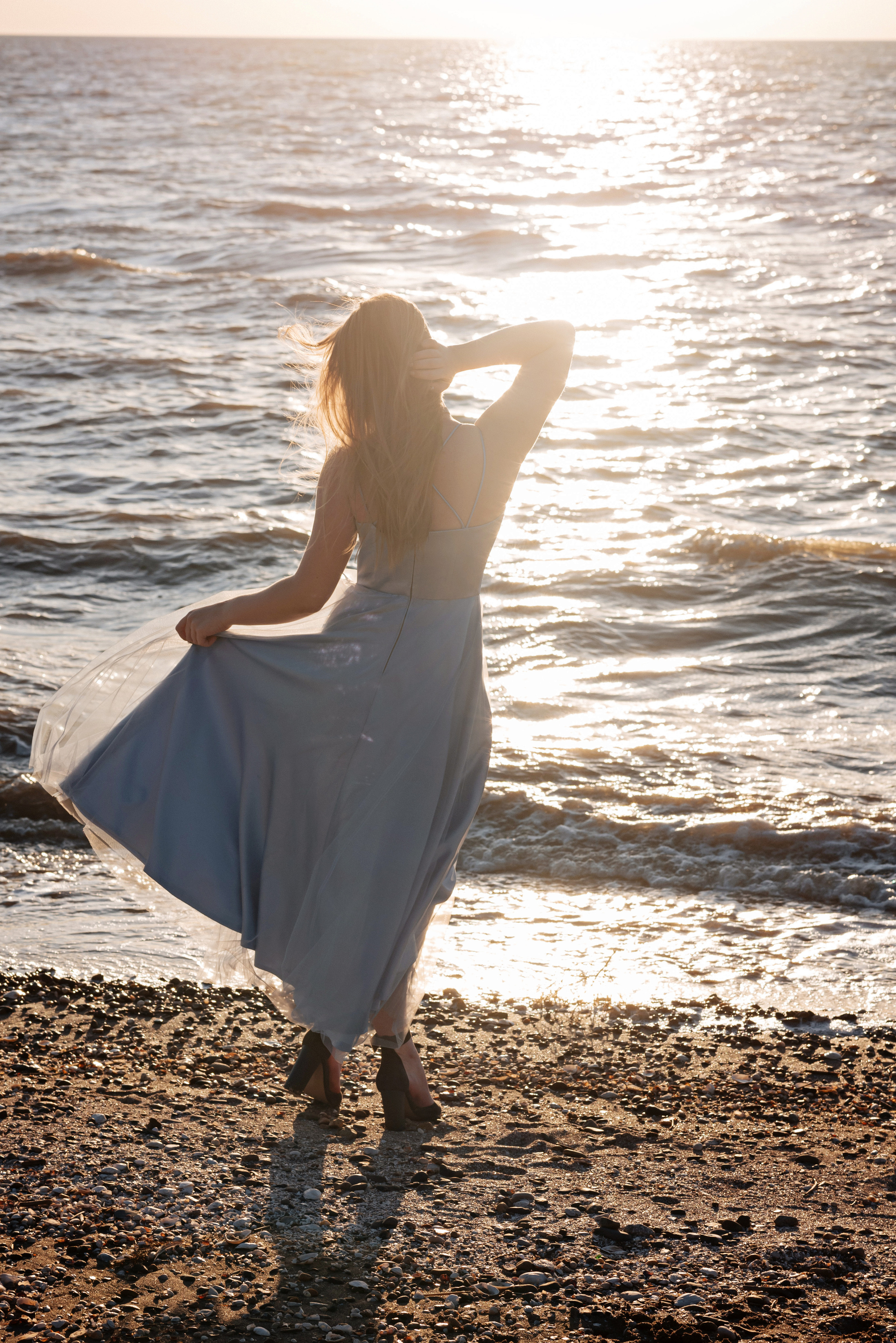 Жаркий закат. Детский и семейный фотограф выпускной альбом Приморско-Ахтарск
