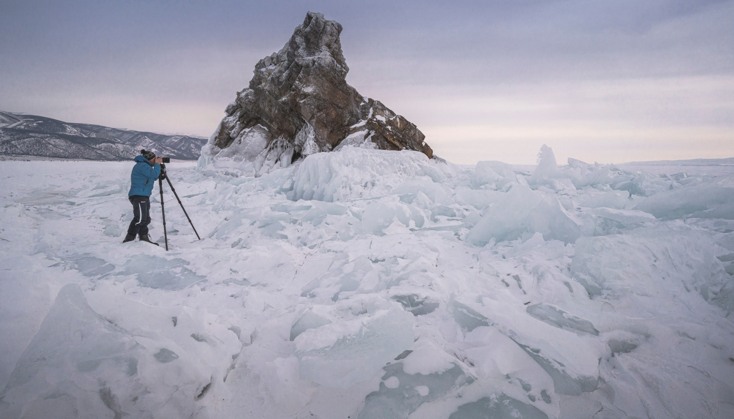 Байкал (март 2021). Фотограф Сергей Танков