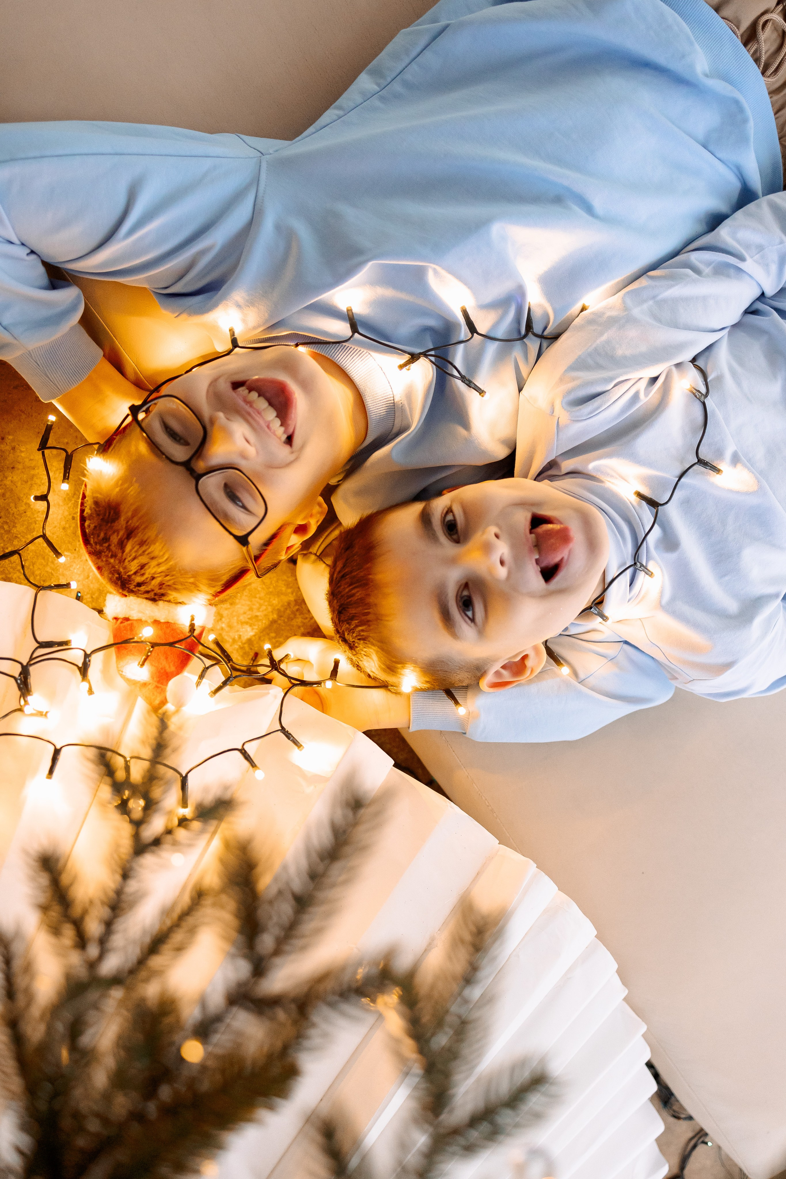Веселая Новогодняя история. Семейный Фотограф в Москве Евгения Симоненко