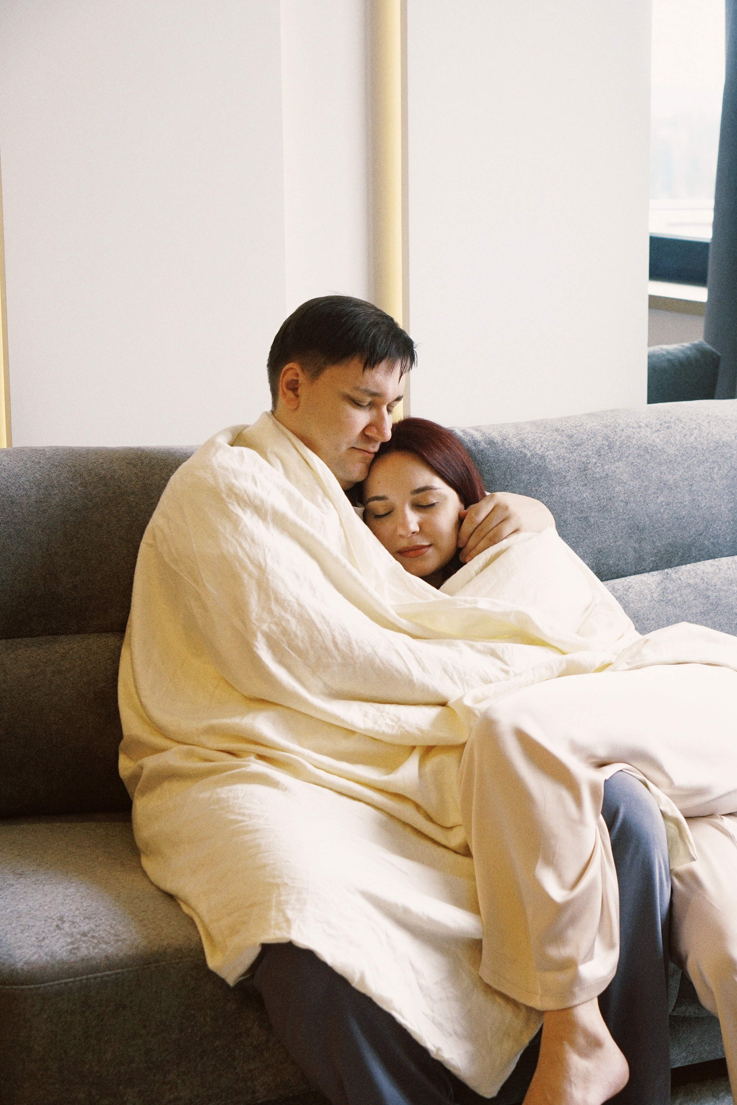 Беременность домашняя съемка. Фотограф Москва — Полина Робин