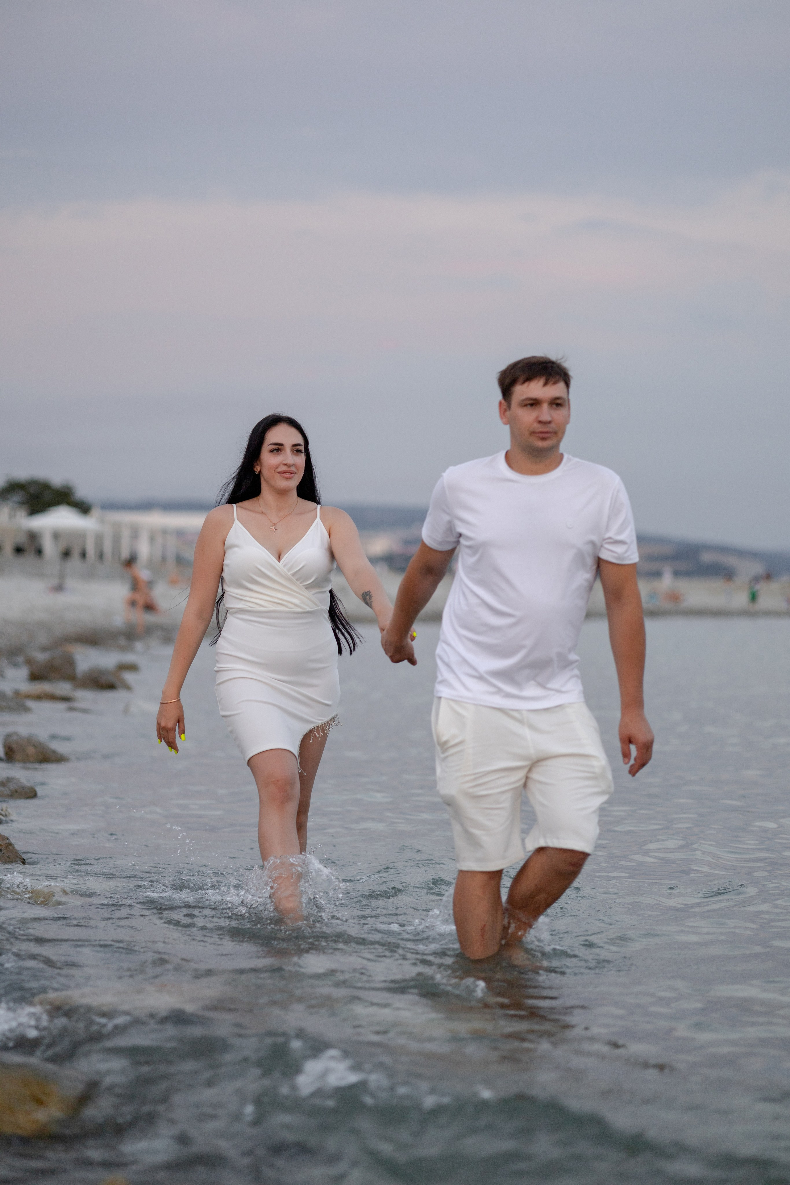 История любви на летнем закате. Семейный и портретный фотограф в Геленджике Любовь Бодрова