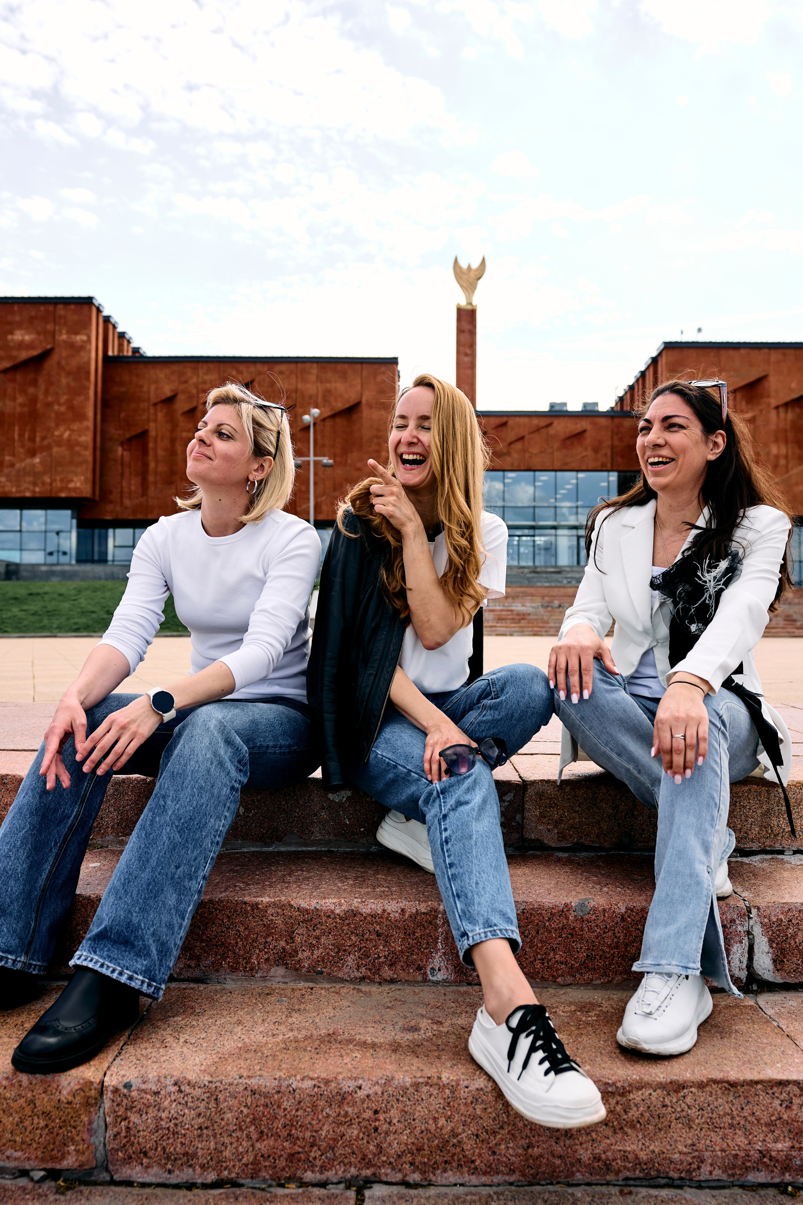 Прогулка после марафона. Фотограф Казань