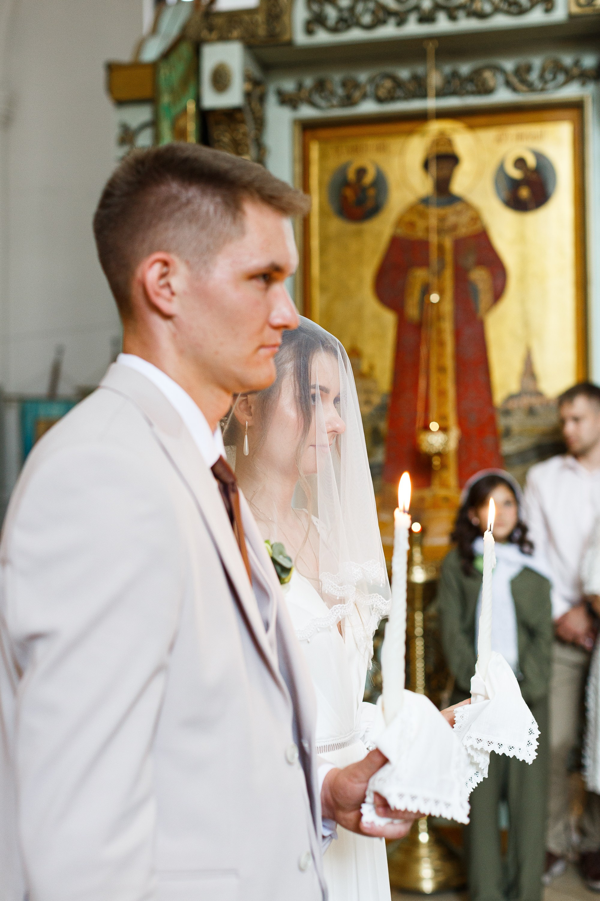 Венчание в храме Живоначальной Троицы на Шаболовке