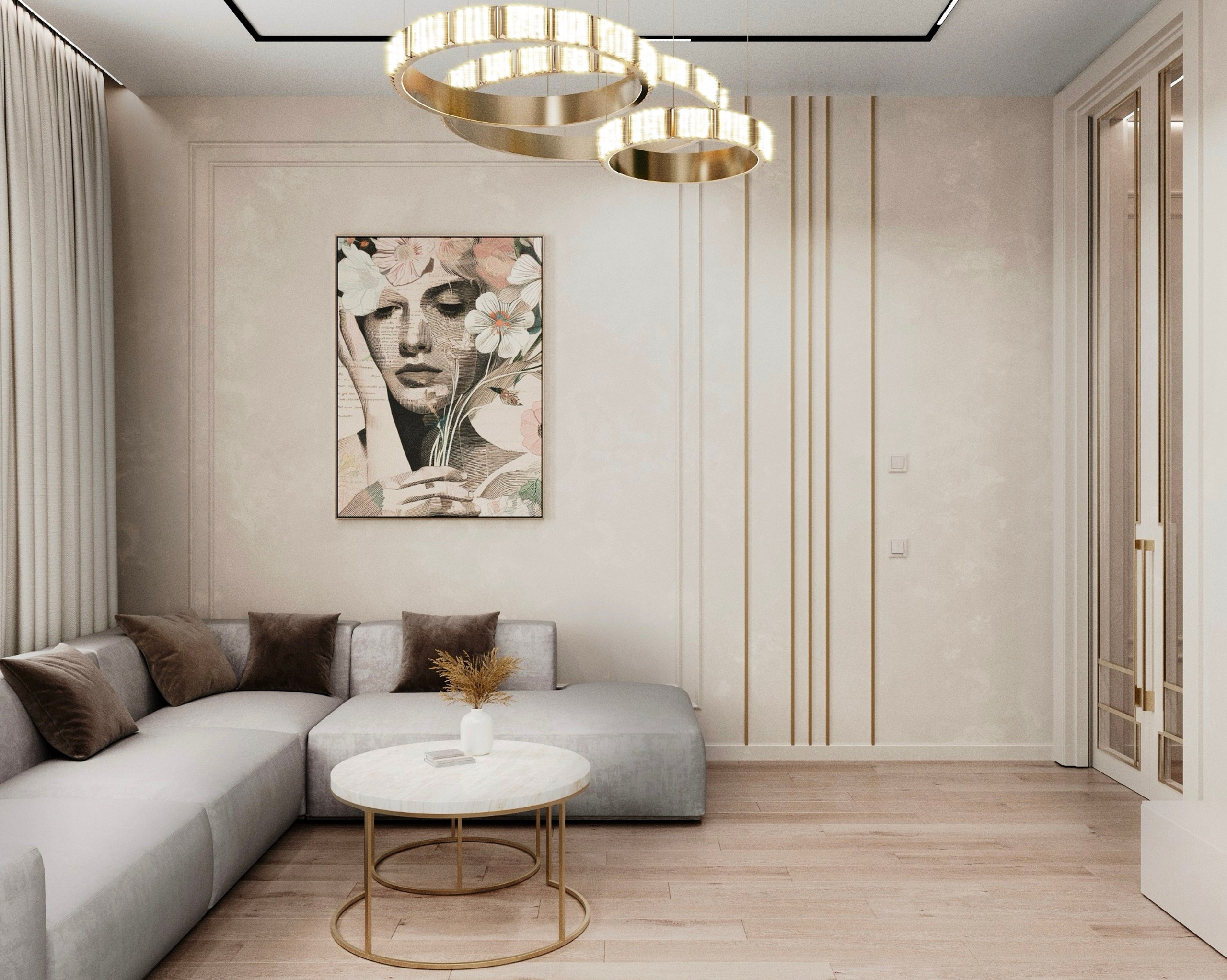 Дом 2 этажа. Студия Дизайна интерьера Tsvetdesign. Дизайнер в Санкт-Петербурге