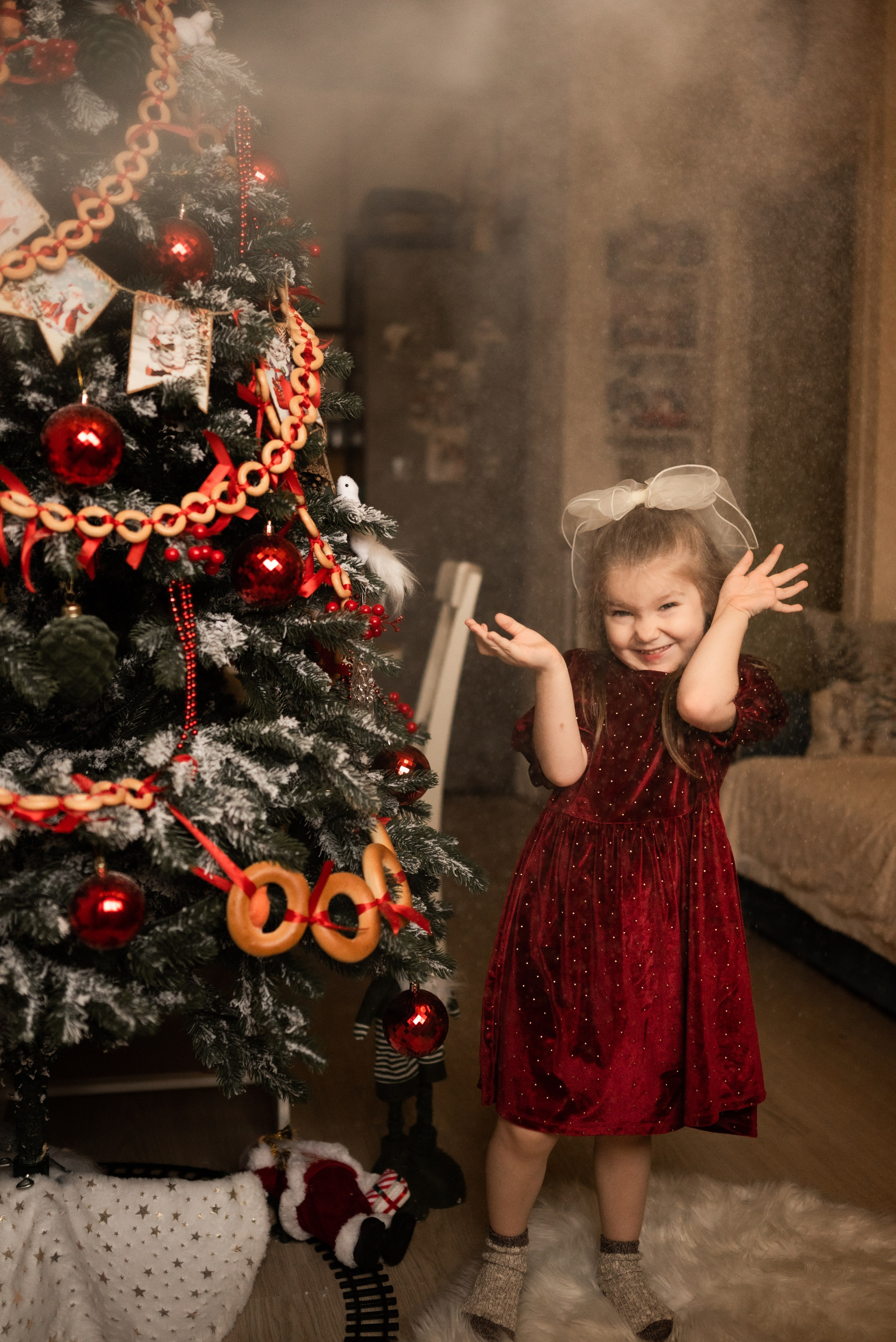 Новогодняя история Варвары. Фотограф Ксения Огородова портфолио