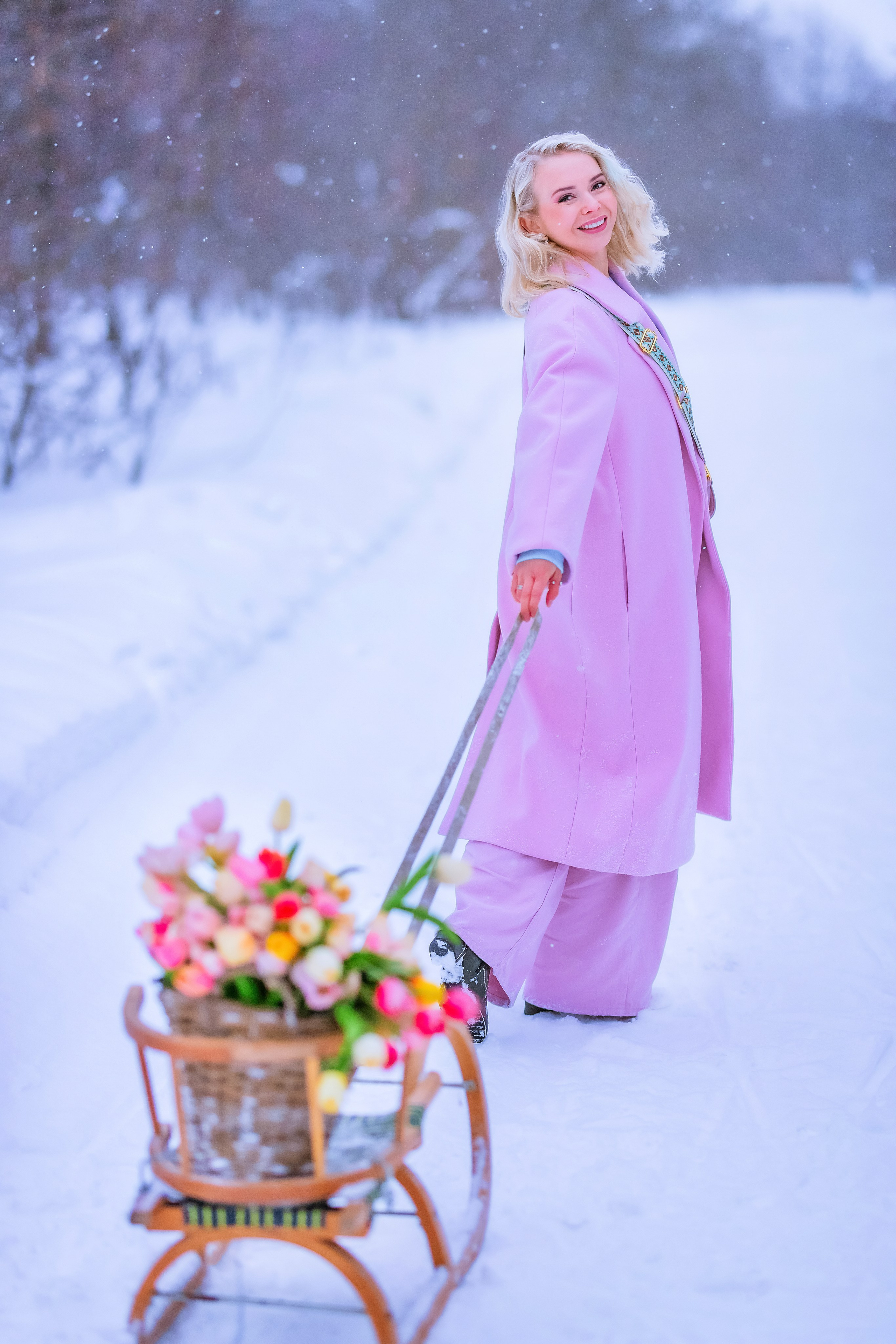 Фотопроект женский «Весна в городе». Фотограф Алина Лебедь