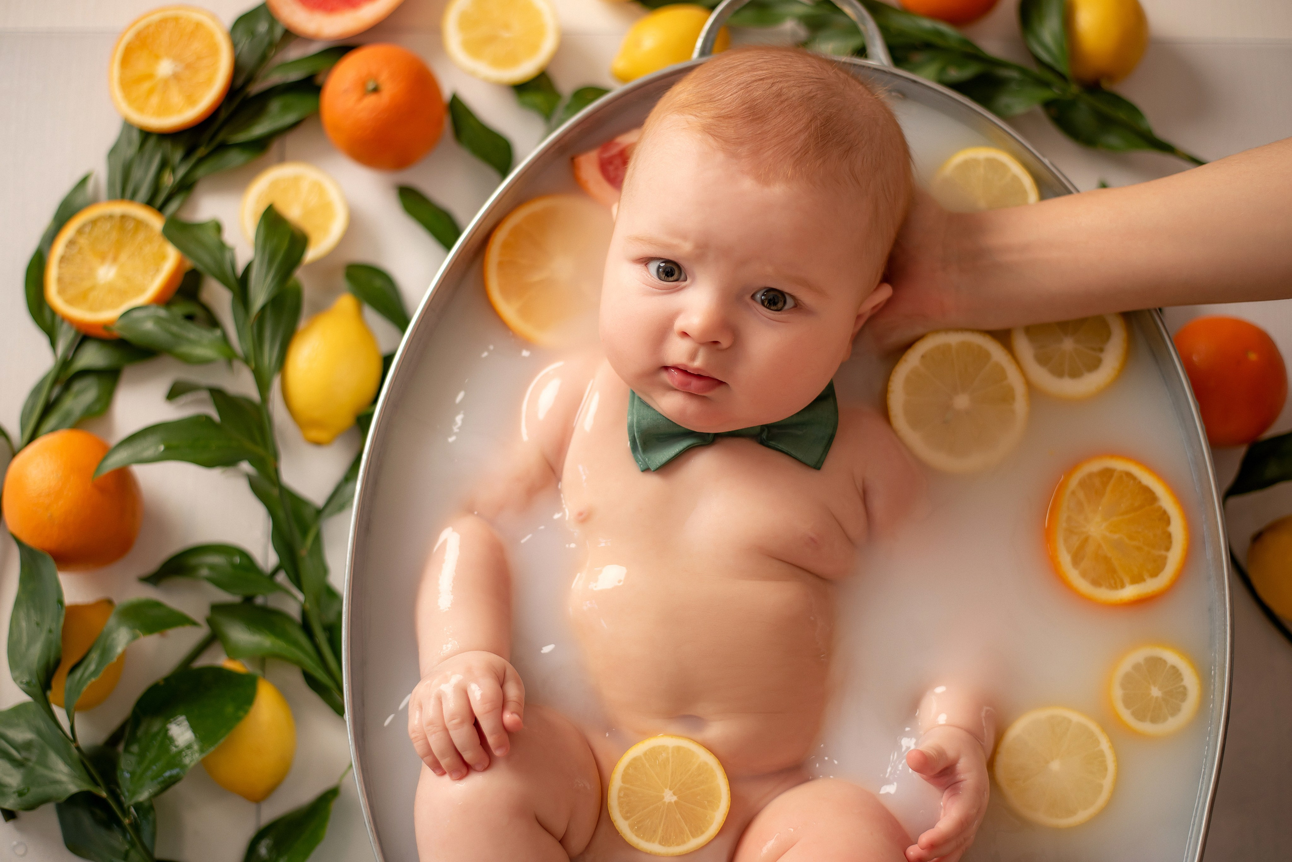 Дамир — молочная ванна и сухой образ. Семейный и детский фотограф Наталья Горда