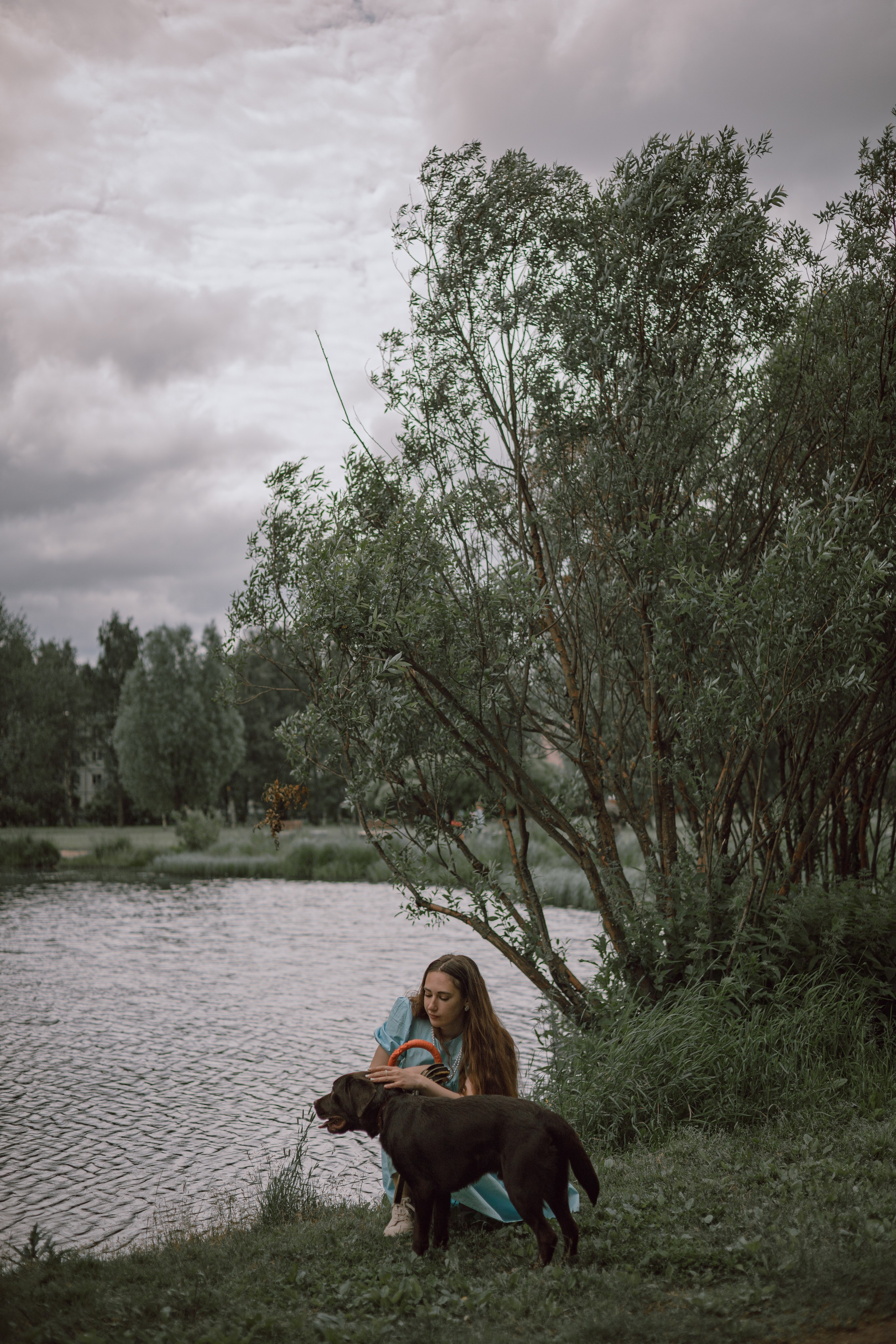 Оля и шоколадный Тимофей. Фотограф — анималист •love-story•|Санкт-Петербург