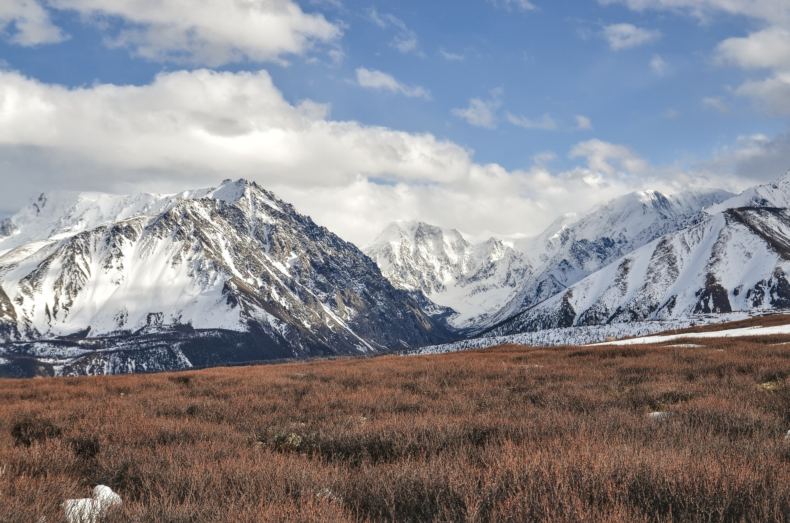 Алтай, Северо Чуйский хребет, курайская степь