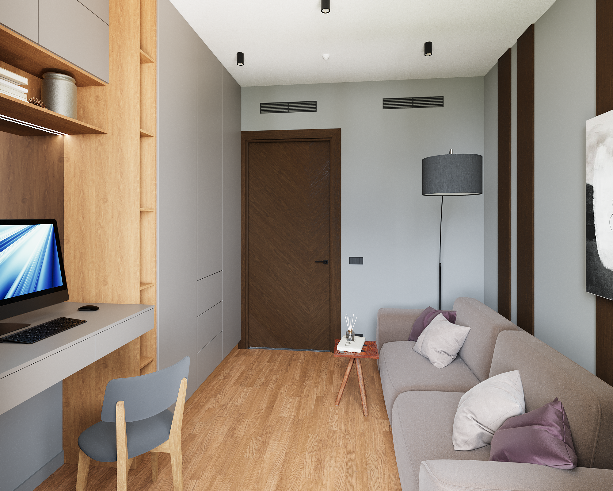 Квартира Сидней. 3D-визуализации