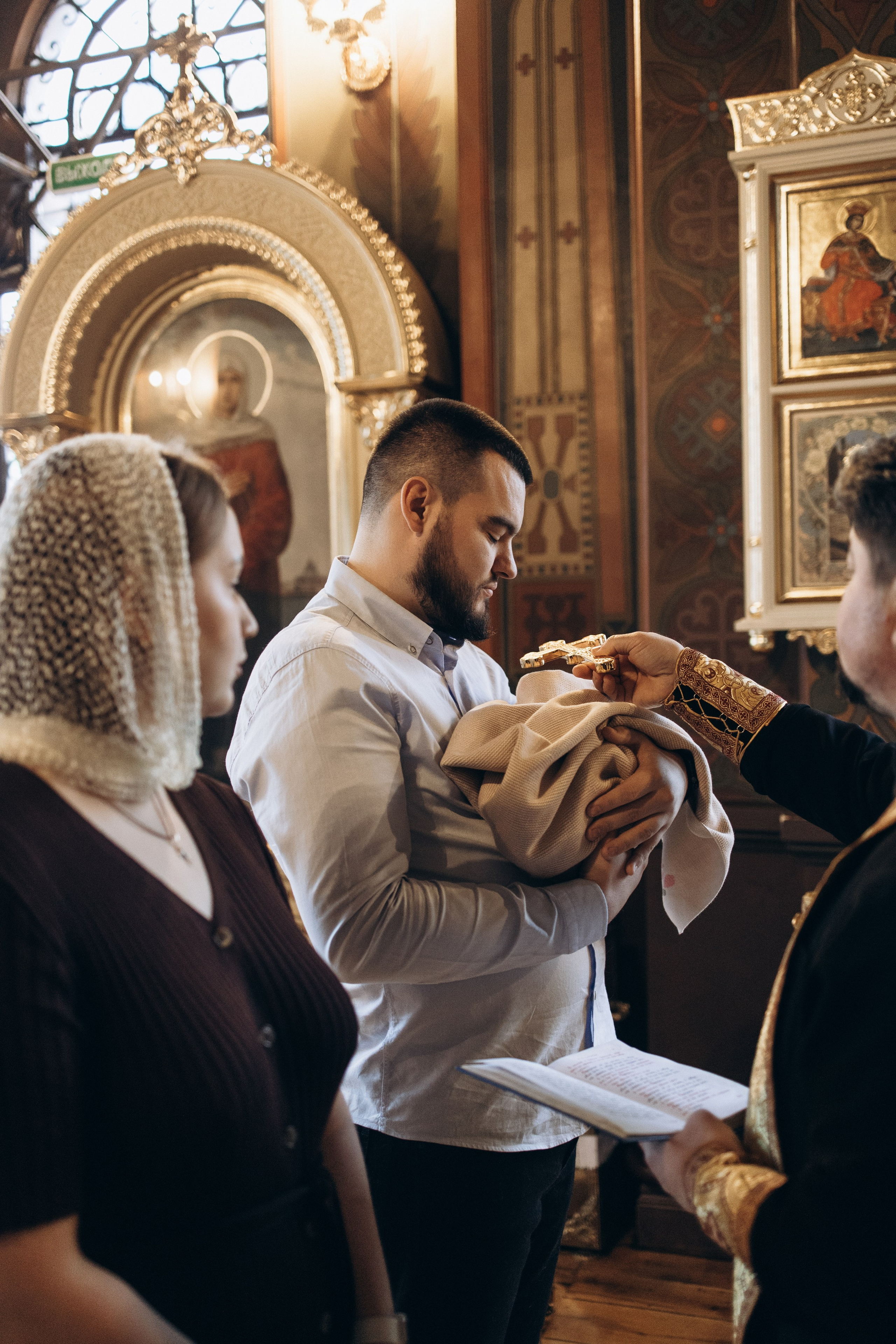 Крещение Софии. Самый теплый фотограф в Краснодаре Рябоконь Ксения