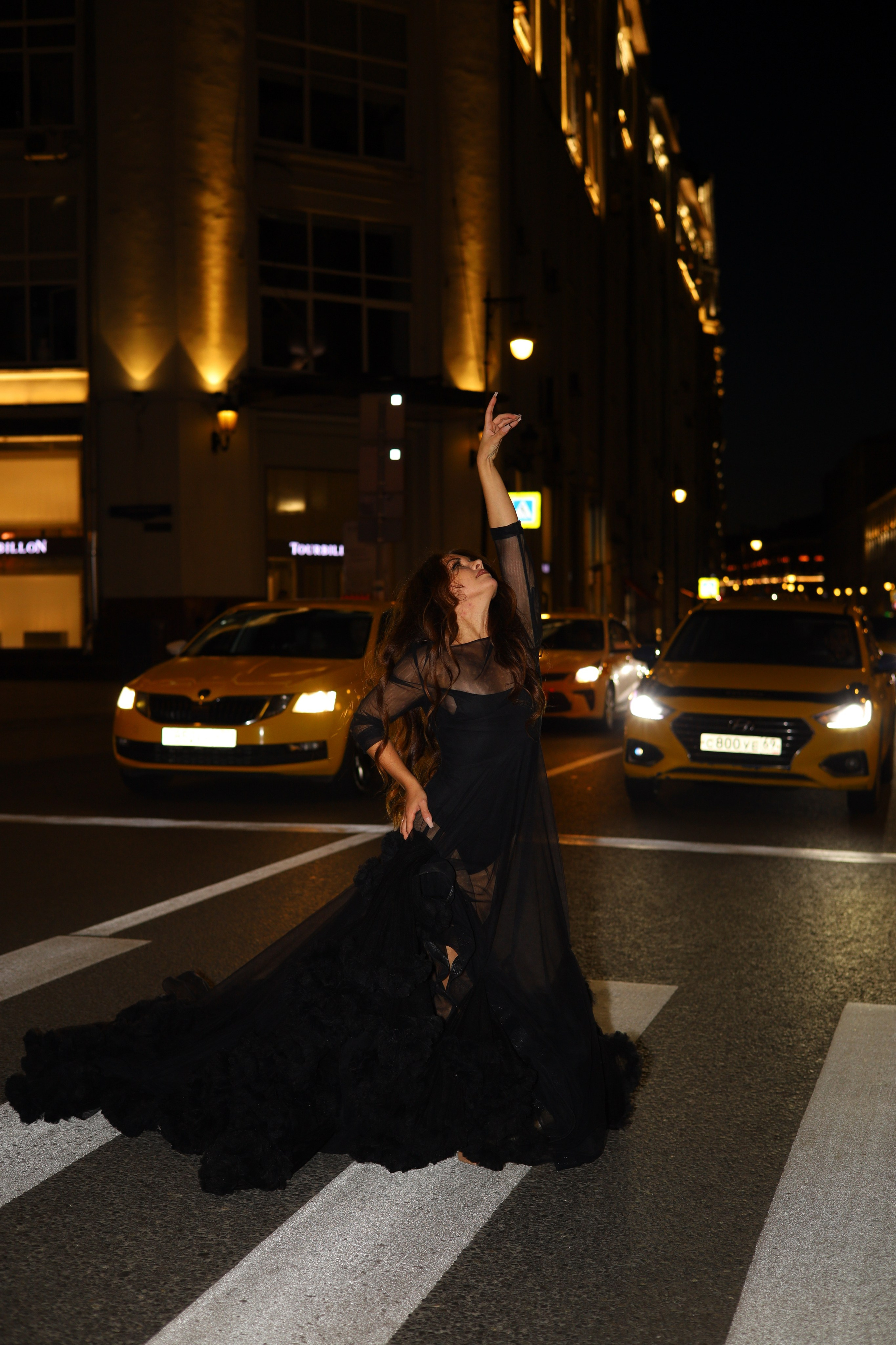 Ночная съёмка, Петровские линии. Юлия Прусс Ваш фотограф в Москве