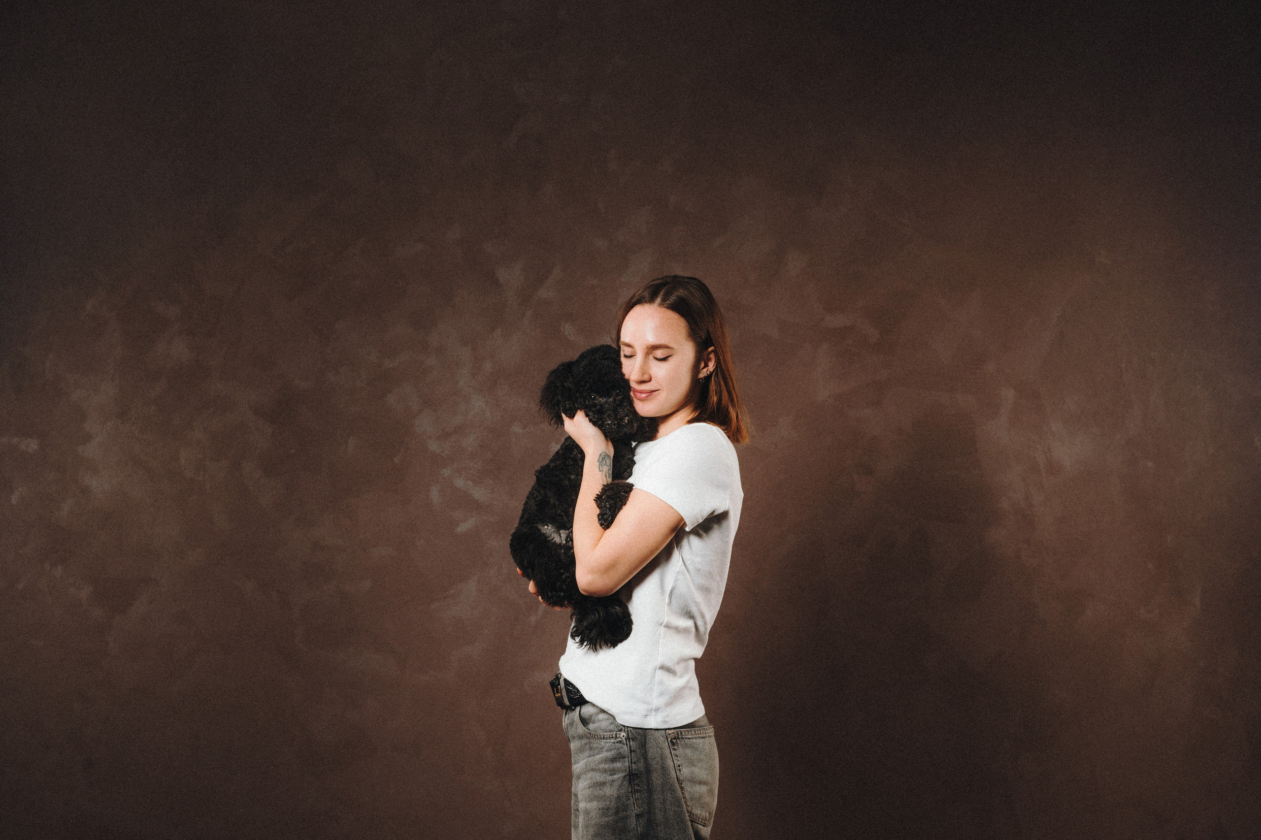 Ярослава и Туча. Фотограф анималист Осипчикова Мария