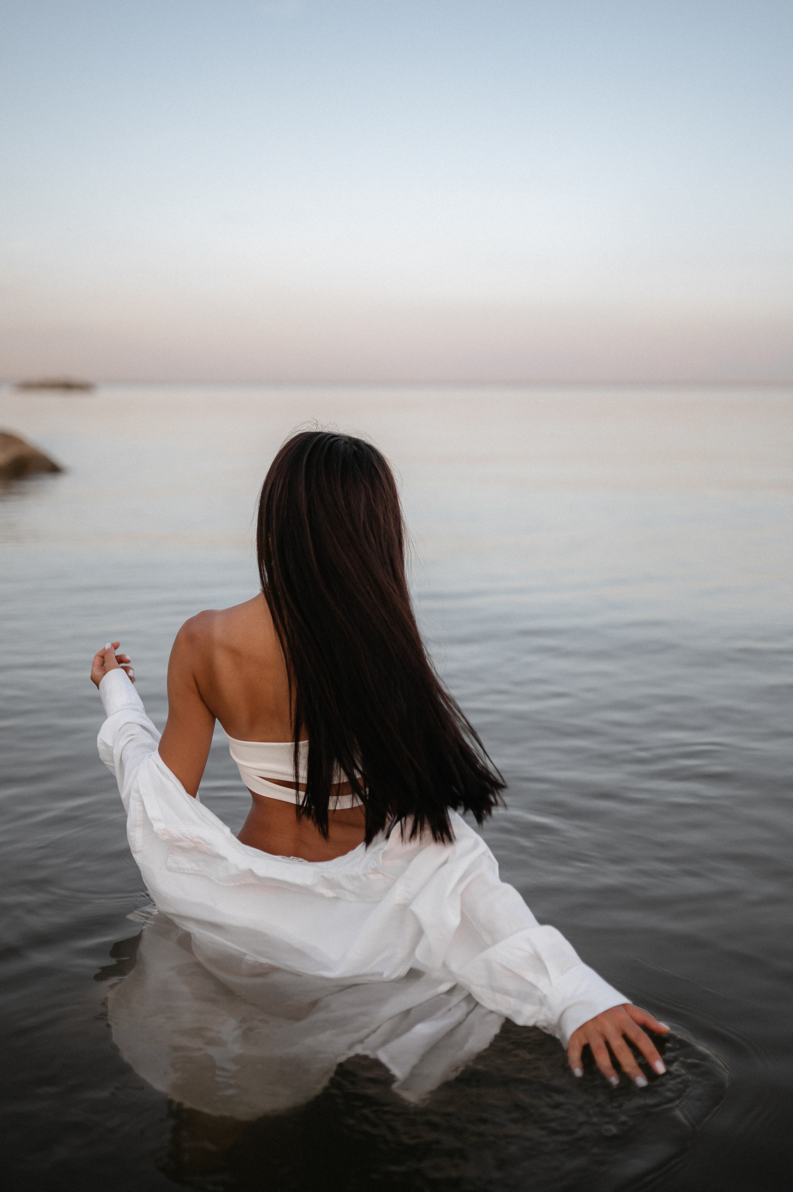 Закат на пляже. Главная