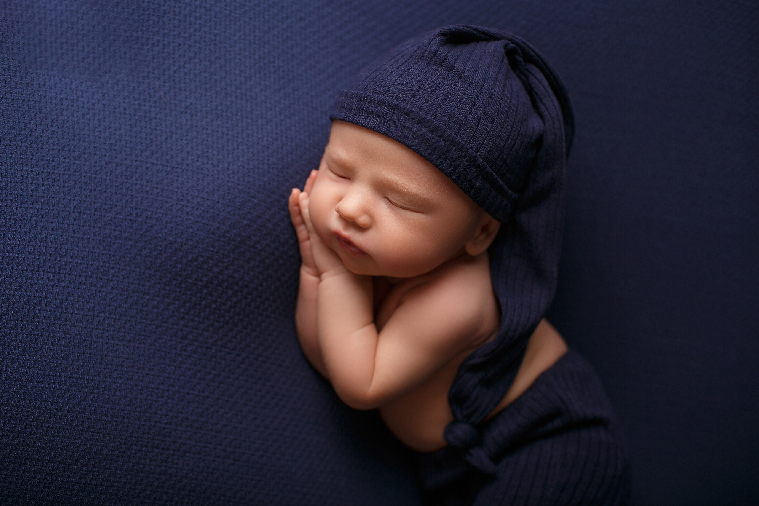 Deep blue. Фотограф новорожденных, семейный фотограф в Санкт-Петербурге