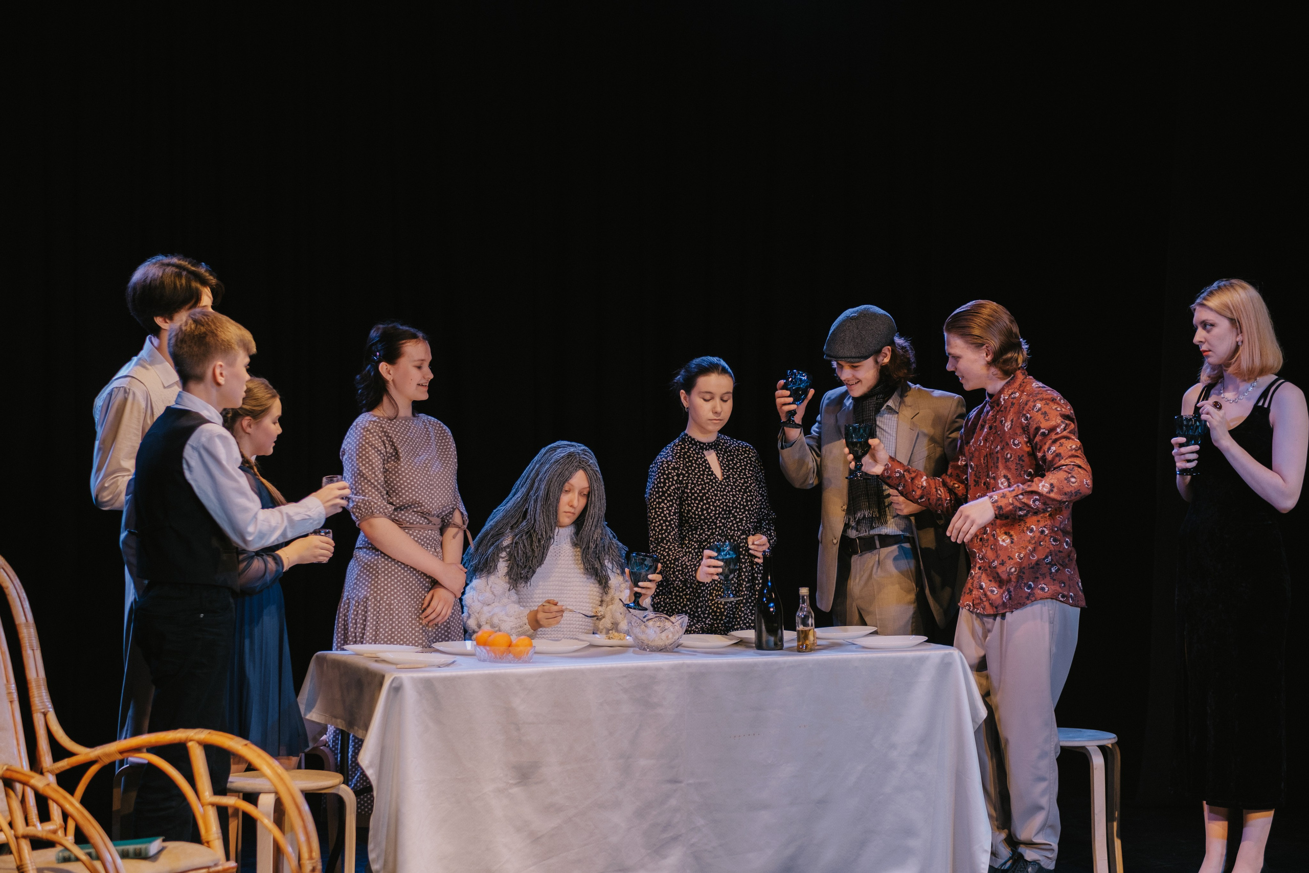 Детская театральная студия «Ирбис», спектакль. Репортажный и портретный фотограф в Москве Илья Спиридонов