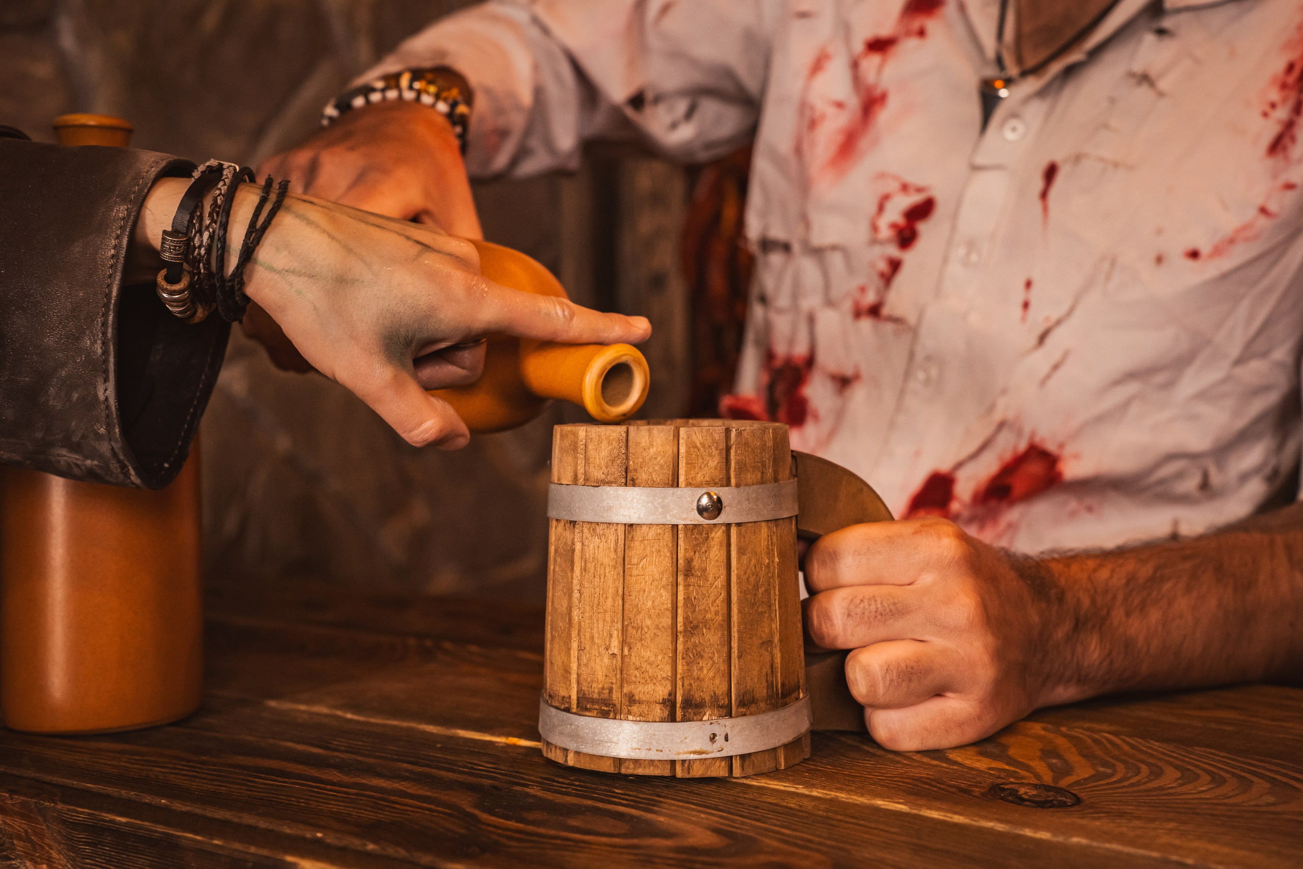 Группа NAGART в таверне. Репортажный фотограф Анастасия Рубцова