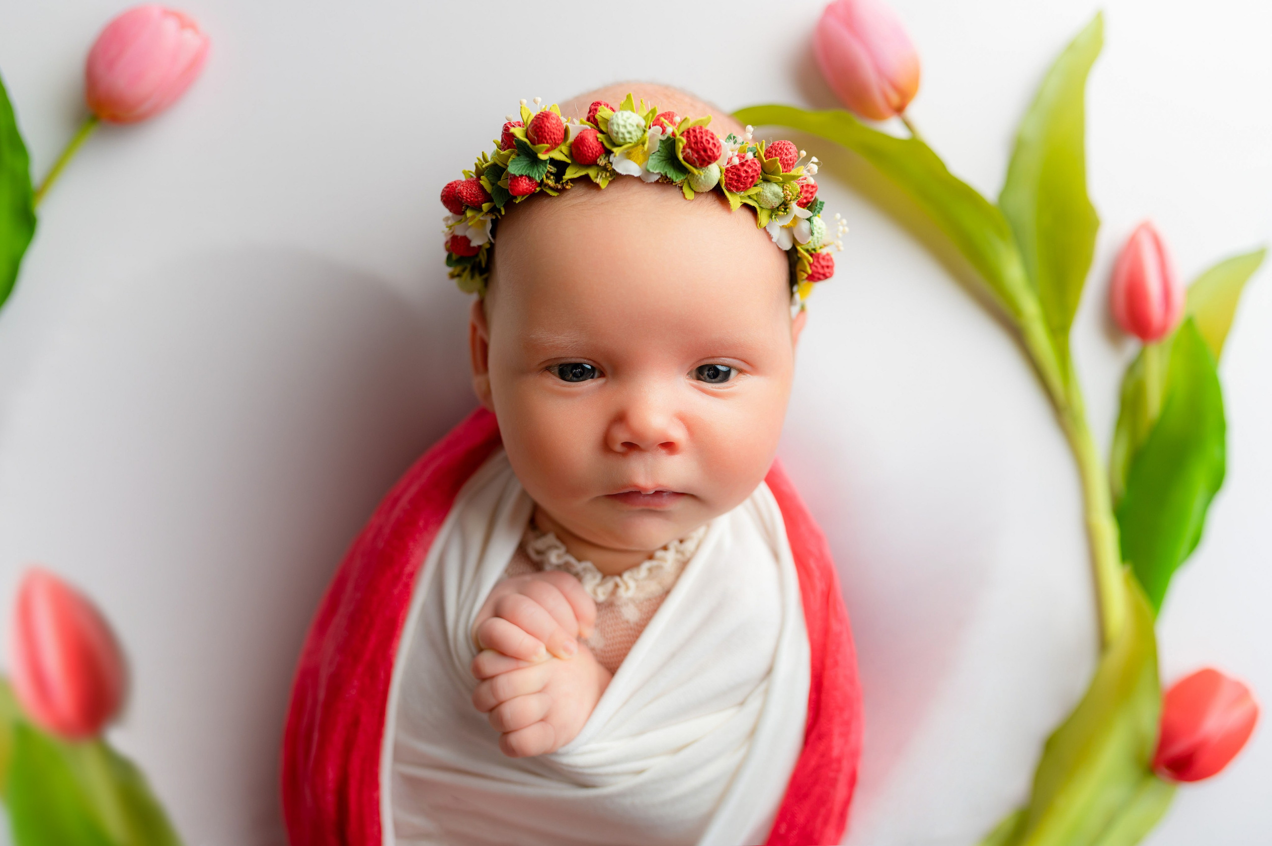 Новорожденные девочки. Детский фотограф в городе Жуковский Алиса Коробанова