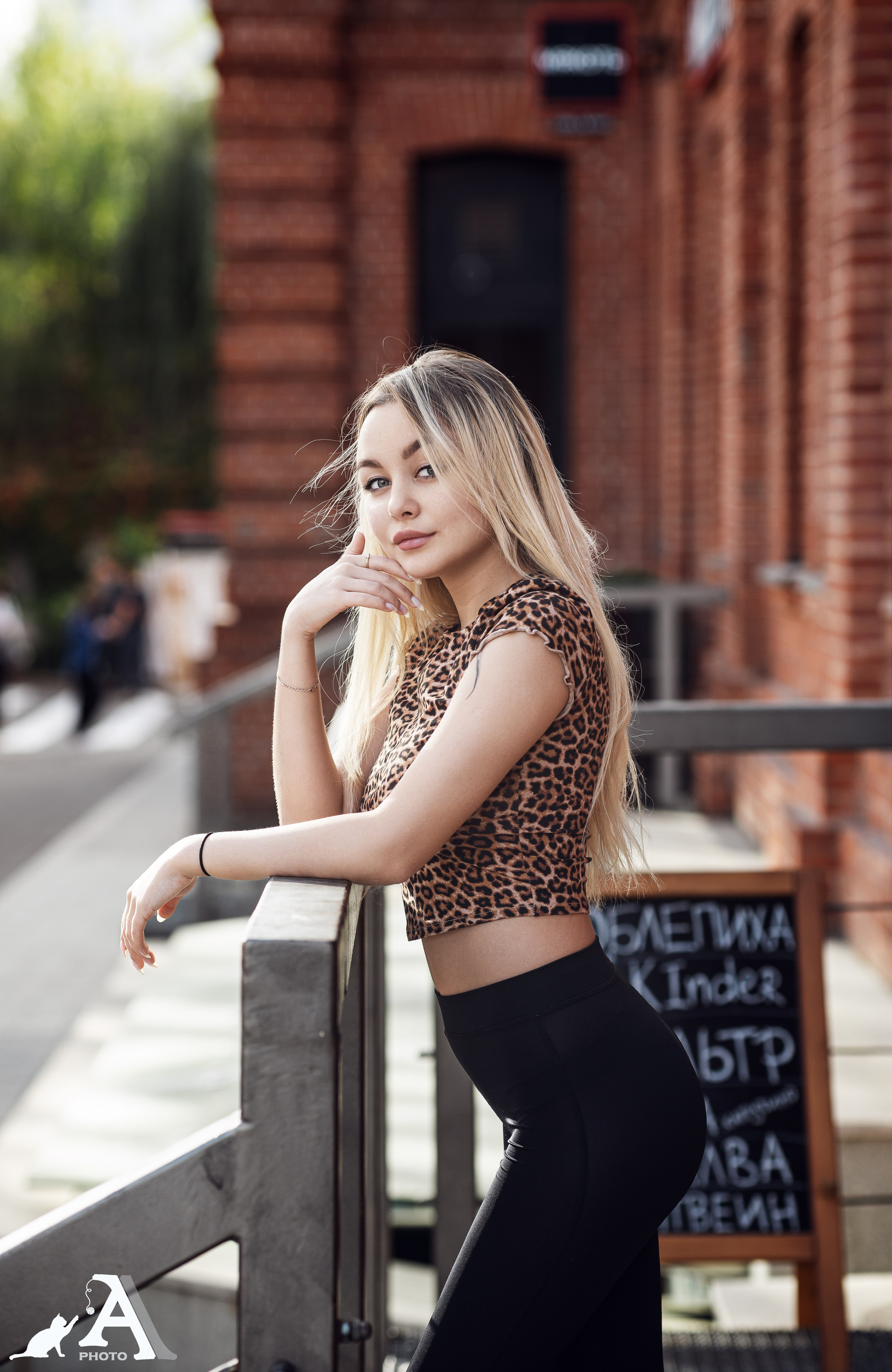 Девушка в городе фотосессия