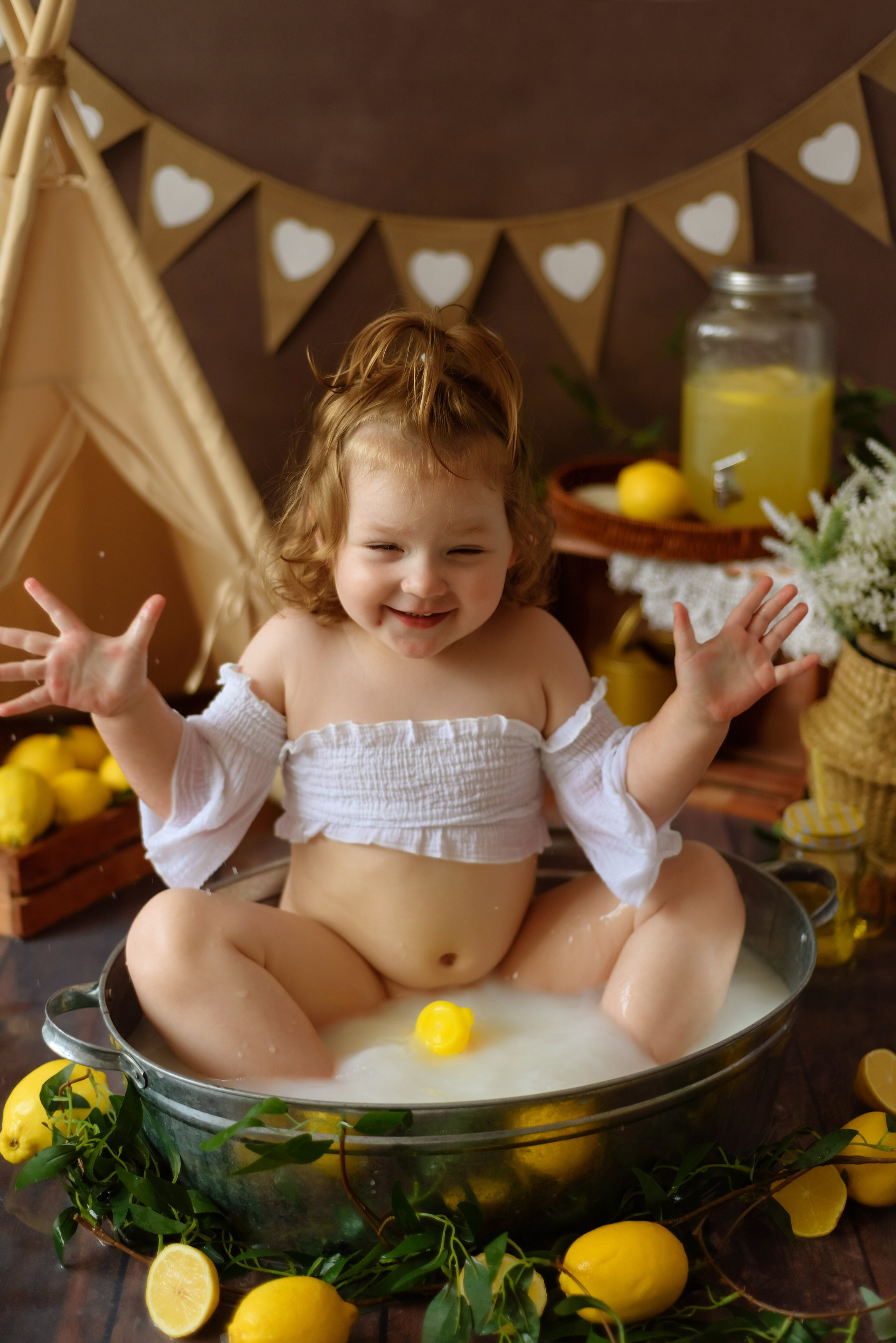 Фотопроект «Лимончики» Алиса. Детский Фотограф |Фотограф на годик в Брянске Ирина Романова